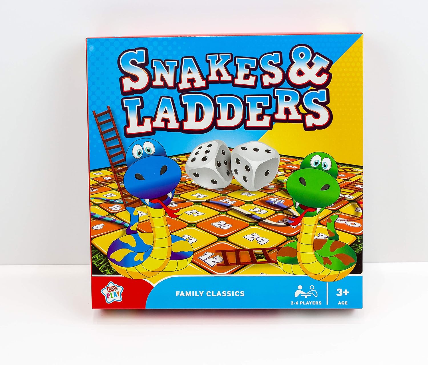 Kids Play - Activity Snake & Ladders Game - Traditional Family Board Games Idea 4
