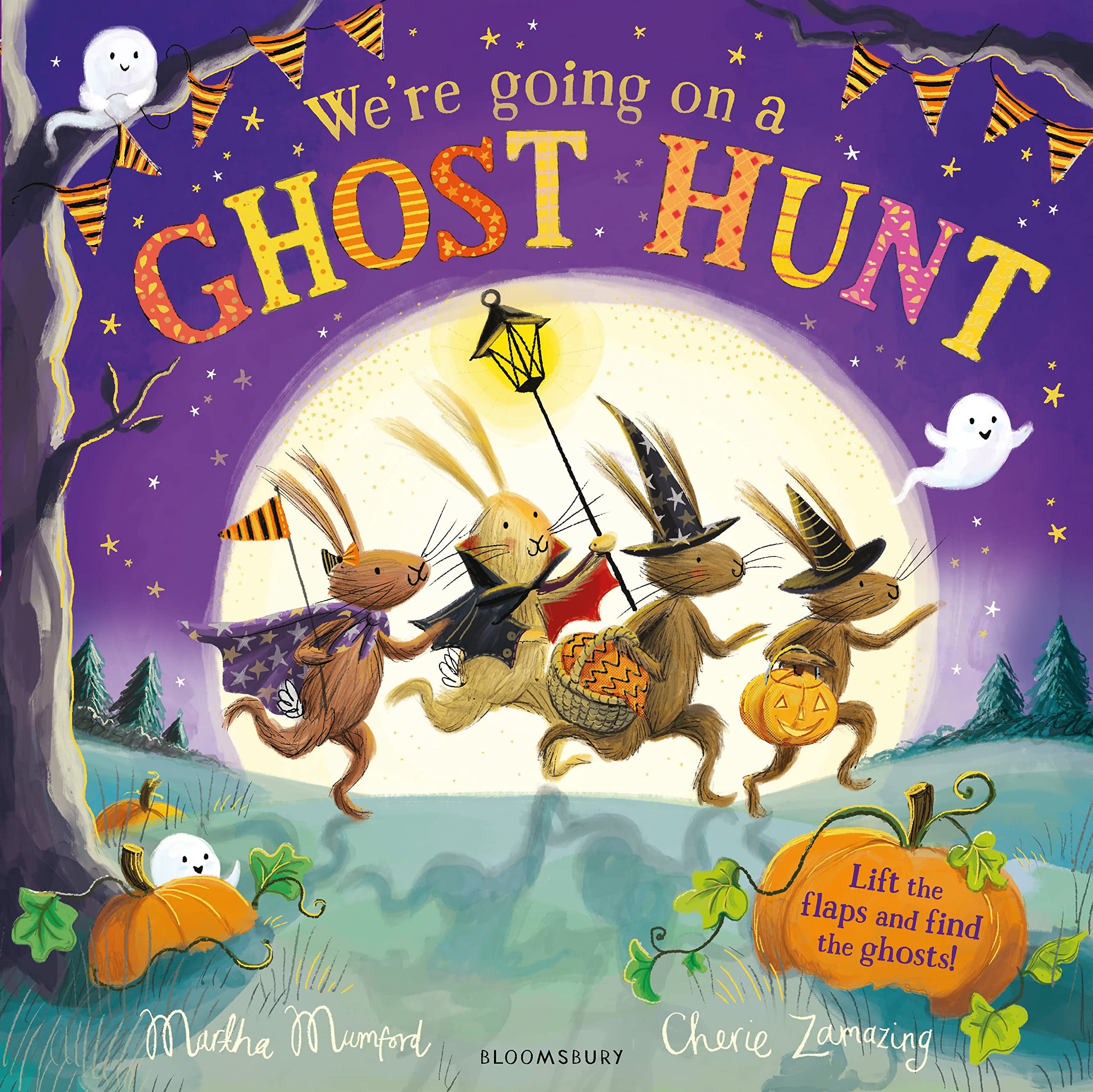 Bloomsbury We're Going on a Ghost Hunt: A Lift-the-Flap Adventure - Ages 3-5 | Paperback | 24 Pages