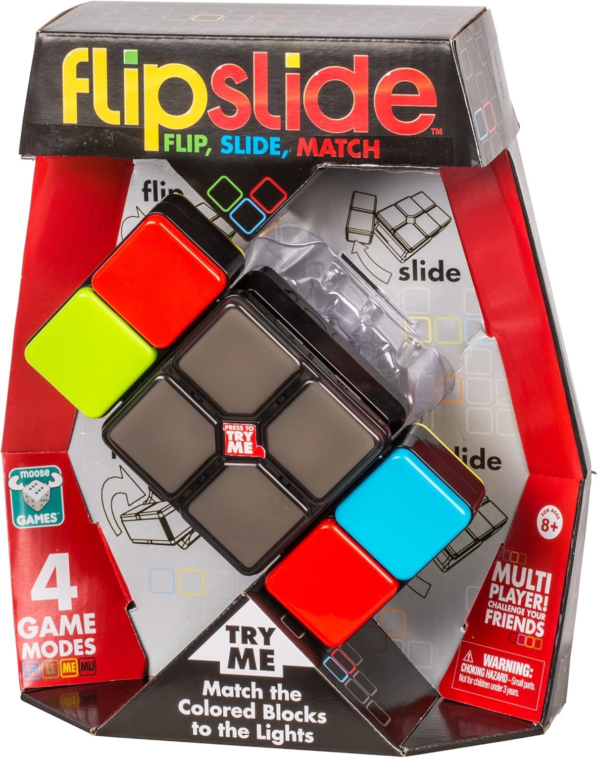 FlipSlide 674 - Light-Up Fidget Puzzle Game for Kids 8+ 1