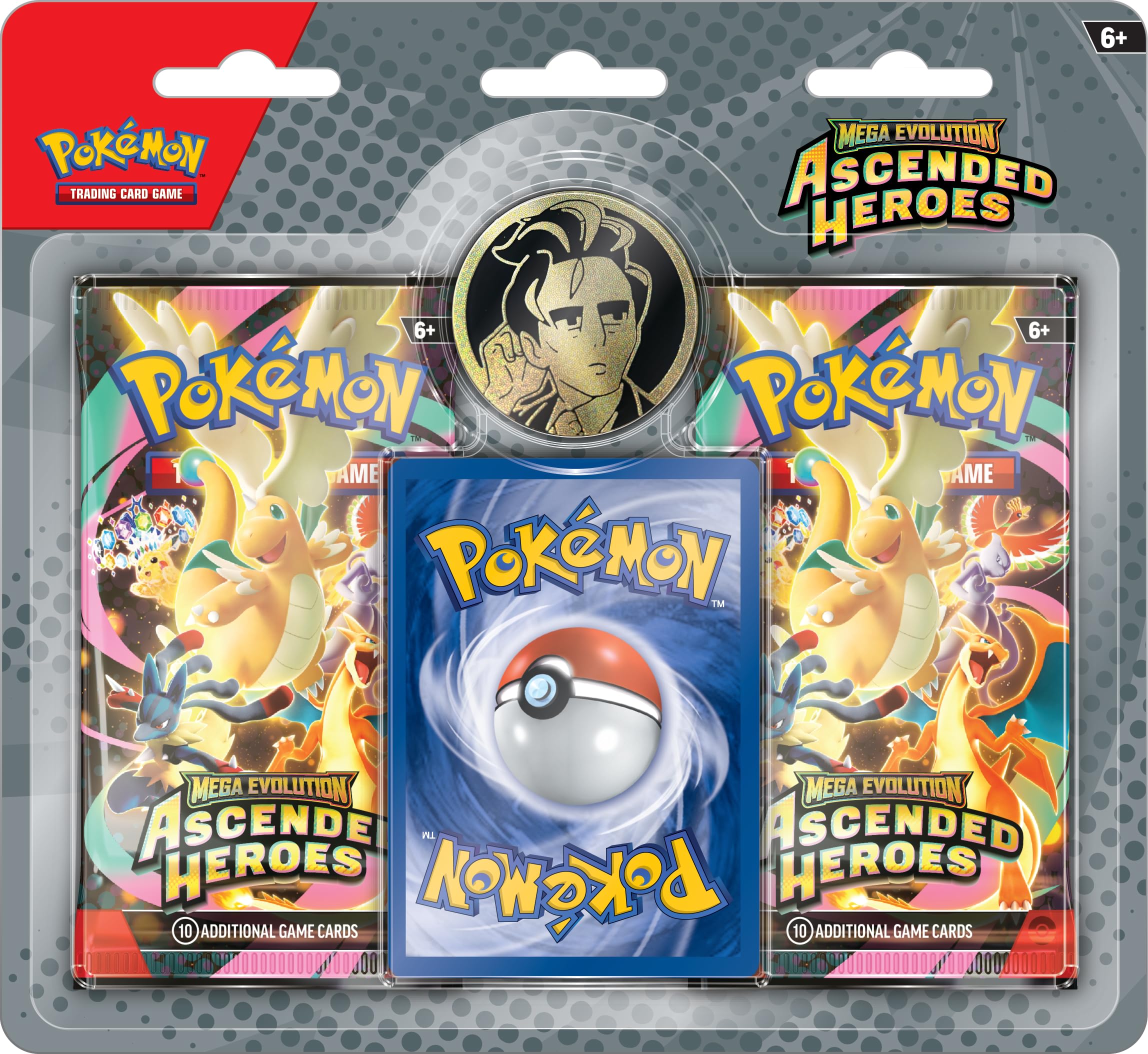 Pokémon TCG: Mega Evolution—Ascended Heroes Collection—Erika/Larry | 2 Booster Packs | English