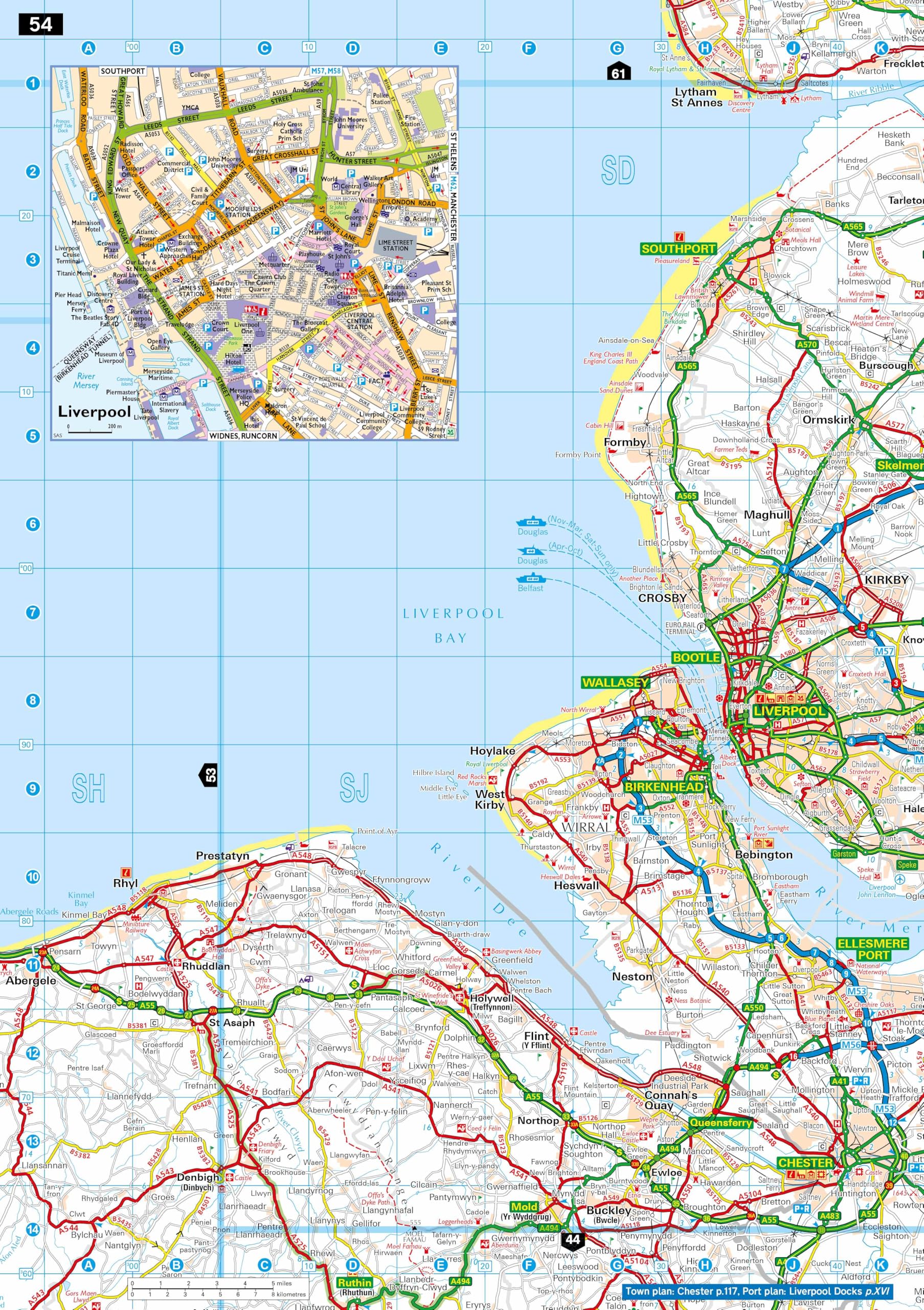 AA Big Road Atlas Britain 2027 - Standard Edition Paperback | 160 Pages | English 3