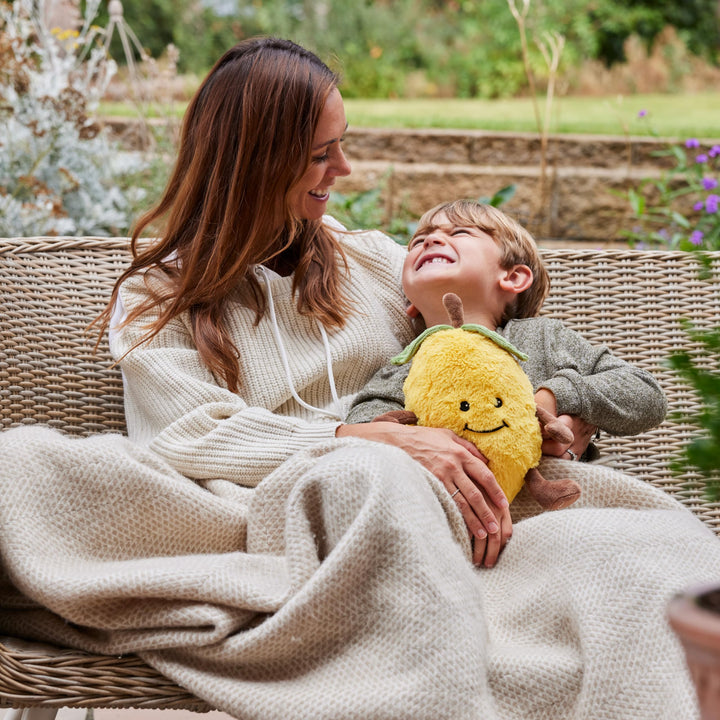 Warmies - Lemon Microwavable Plush Toy with French Lavender Scent