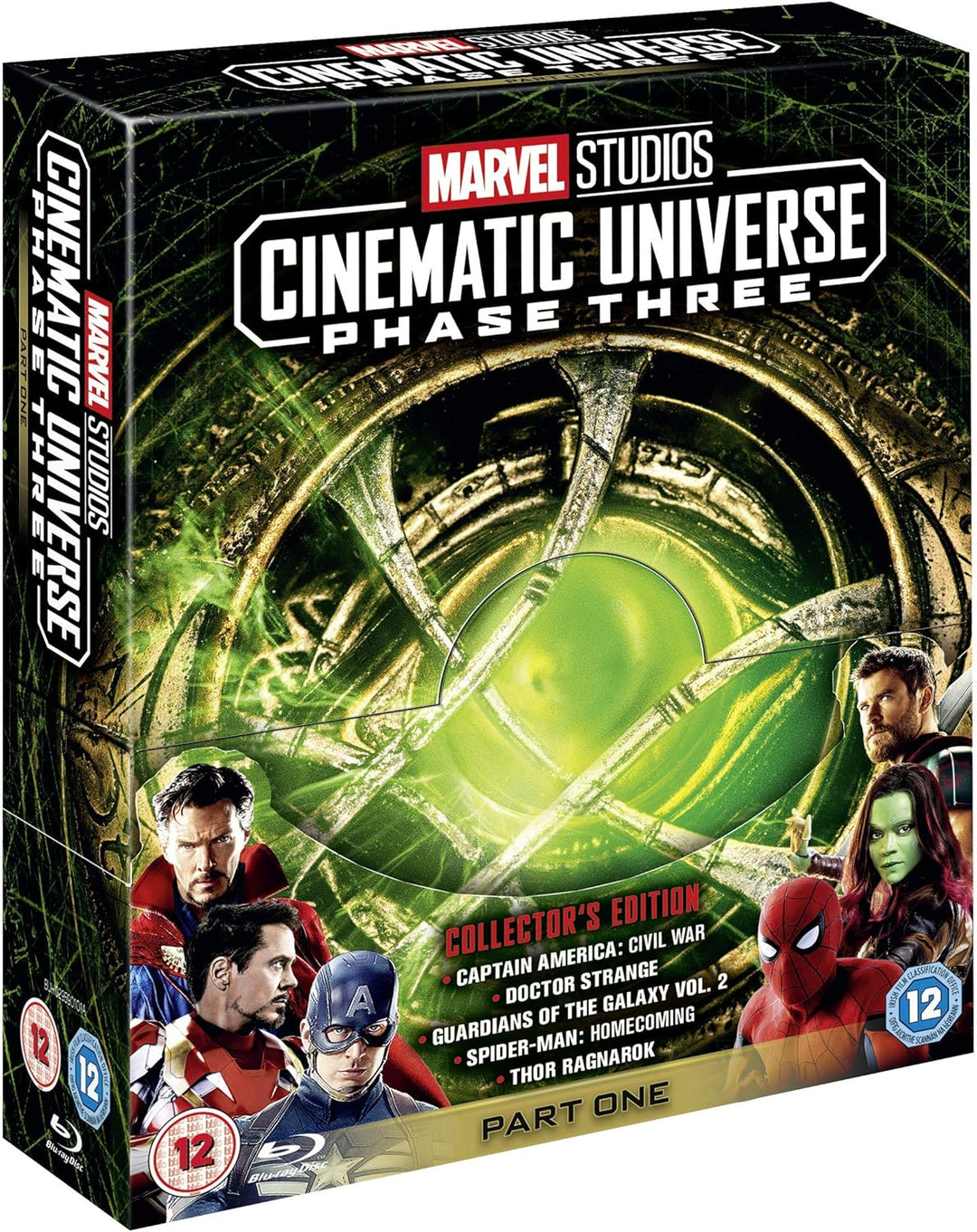 Marvel Studios Cinematic Universe: Phase Three - Part One (2016-2017) - Blu-ray Special Edition (Region Free) (‎BUH0295901)