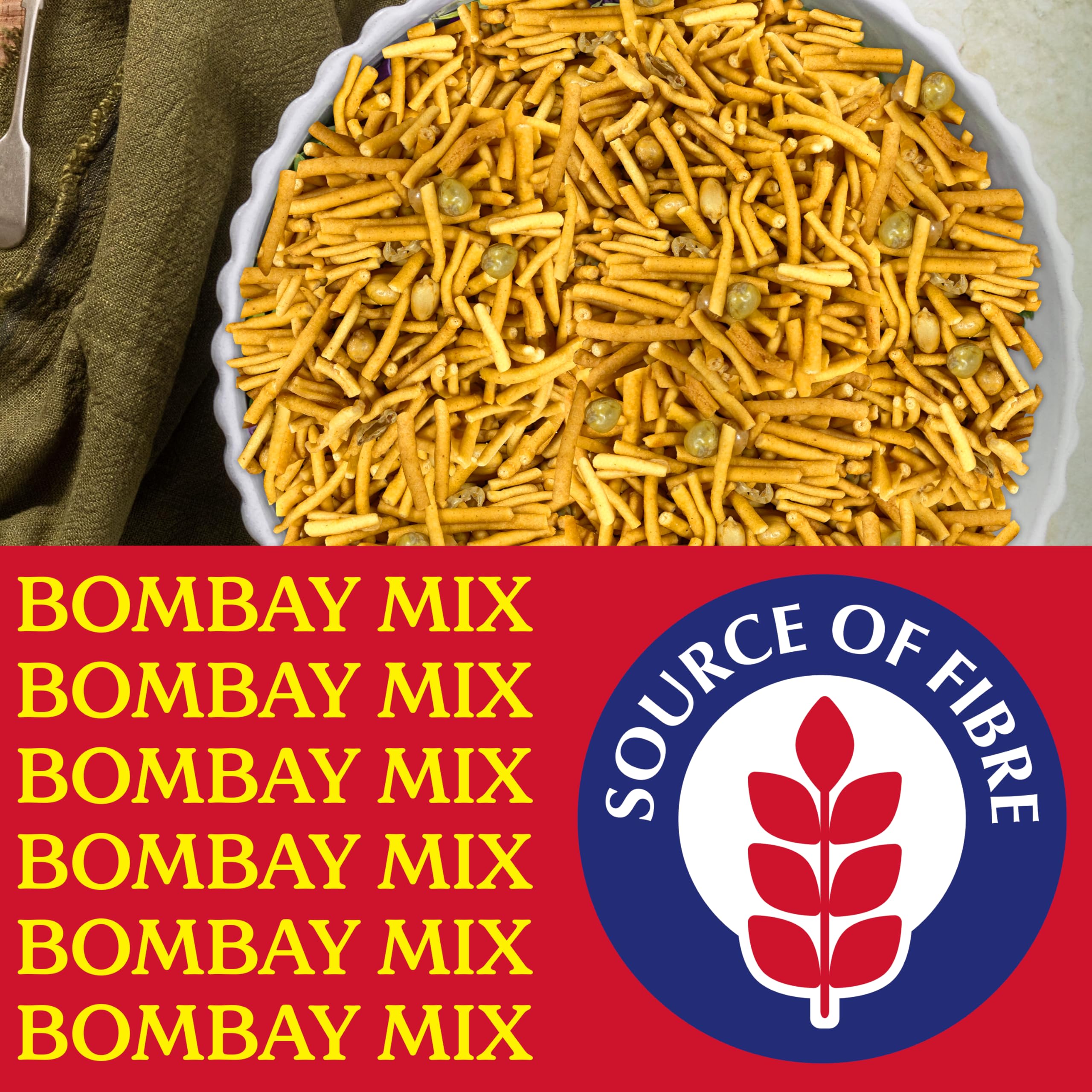 RAJAH TASTE OF HOME Bombay Mix - 200g Pack | Authentic Spicy Snack Mix 5