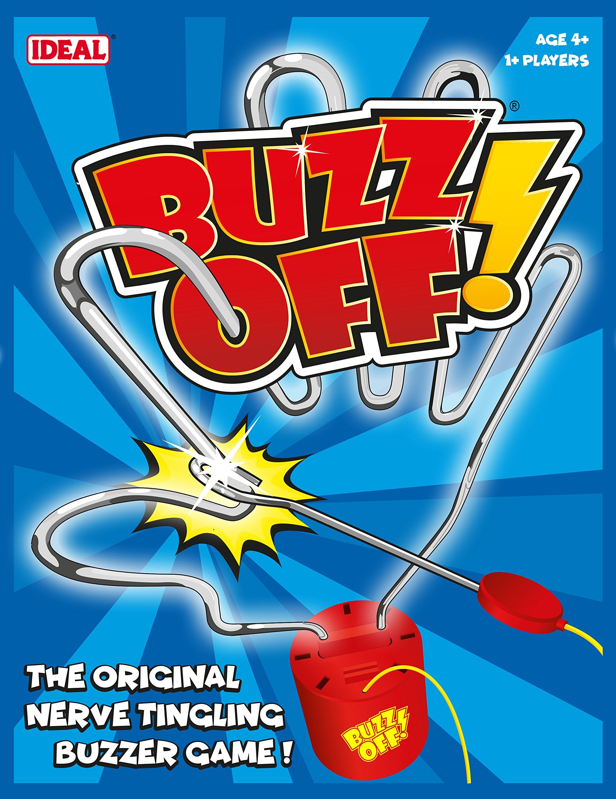 Ideal Buzz Off Game - Nerve Tingling Action Game | Plastic | Unisex Children 4+ Years 1