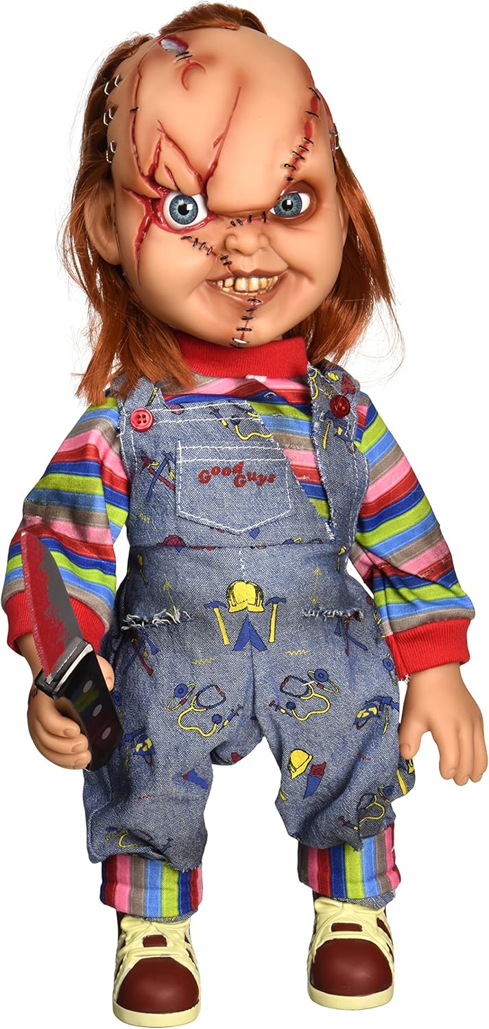 Mezco Chucky Child's Play Collectible Action Figure with Articulation and Sound (78003)