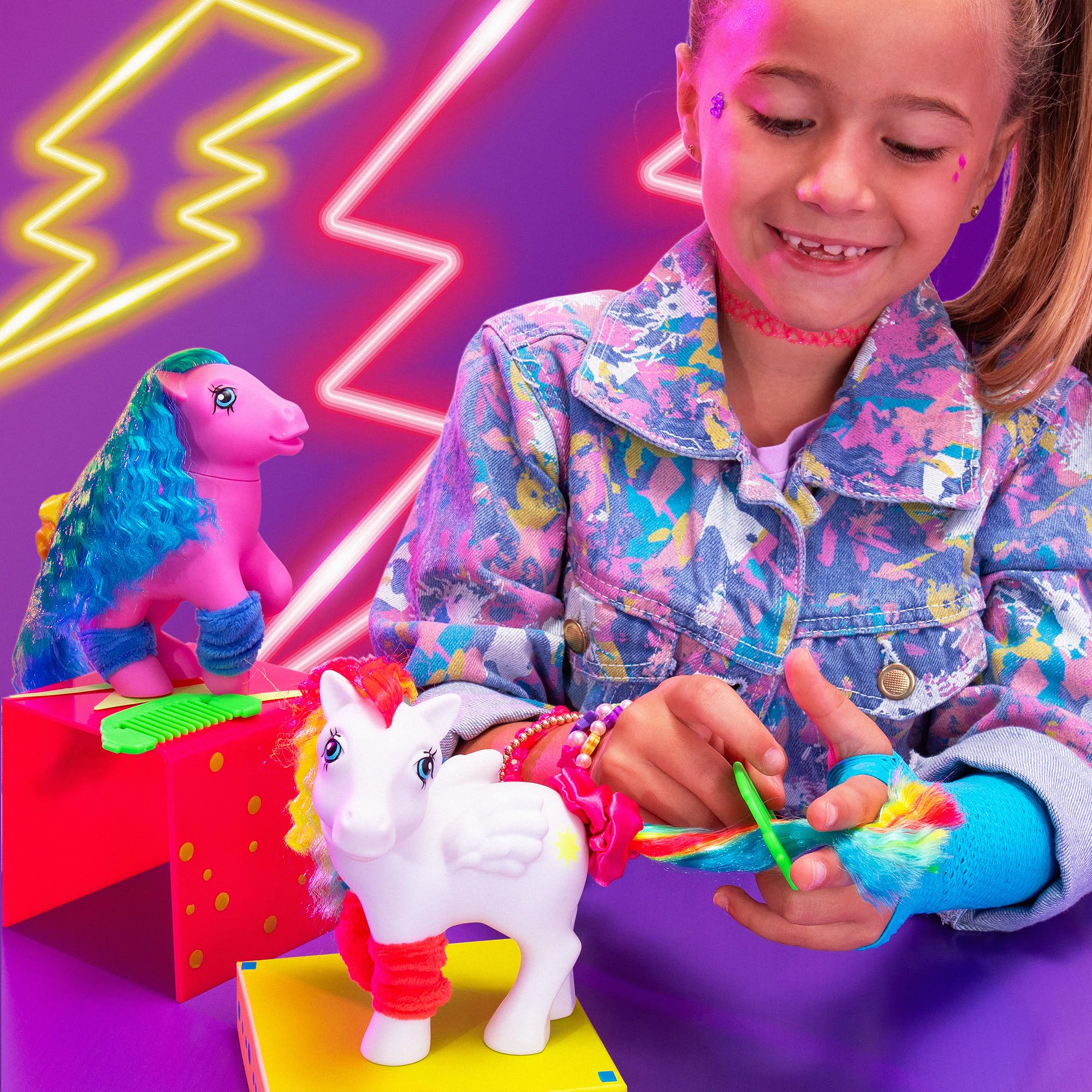 Basic Fun My Little Pony Totally Rad Collection - Firefly Retro Collectible Pony 6