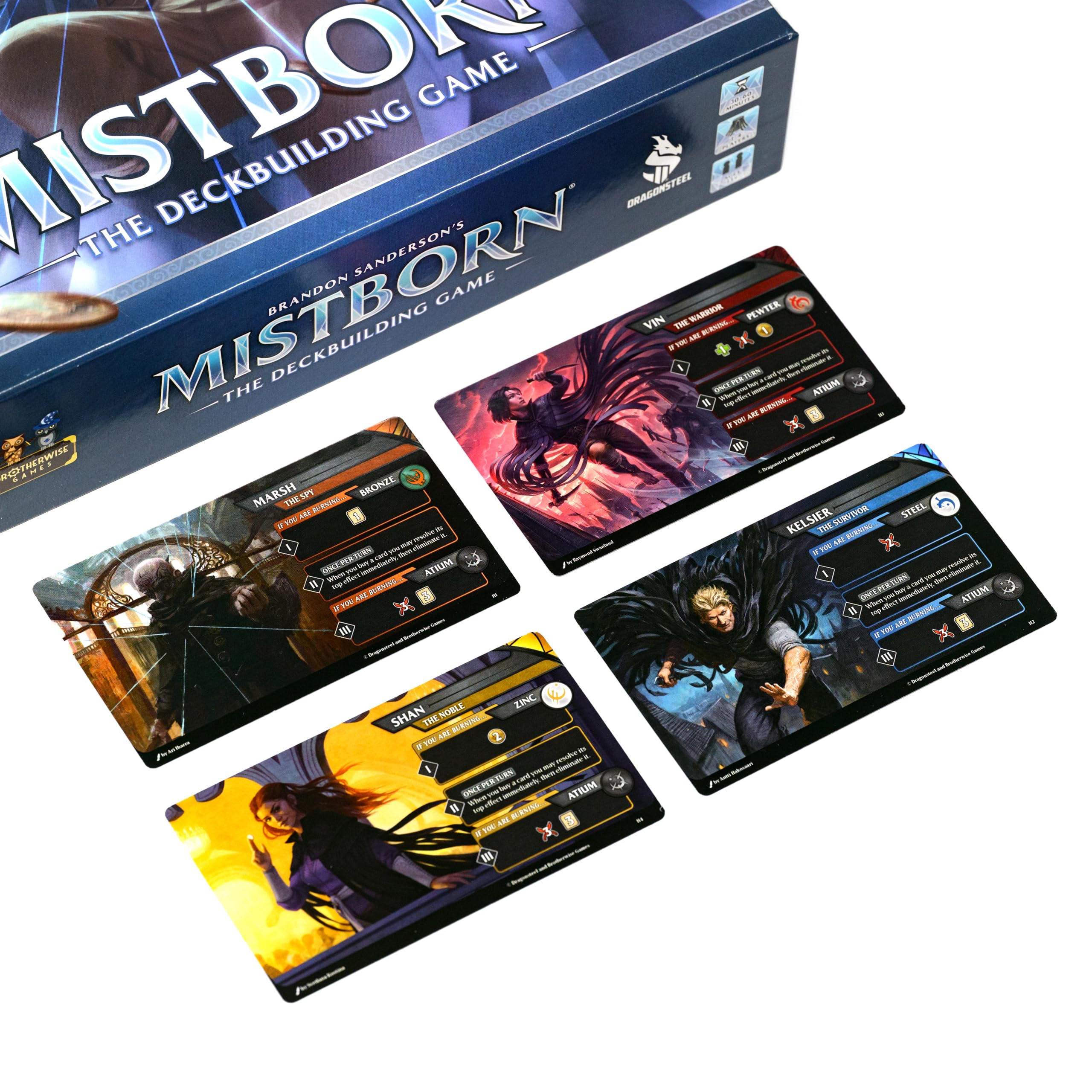 Brotherwise Games Mistborn Deckbuilding Game - 1 to 4 Players | English | Resin 5