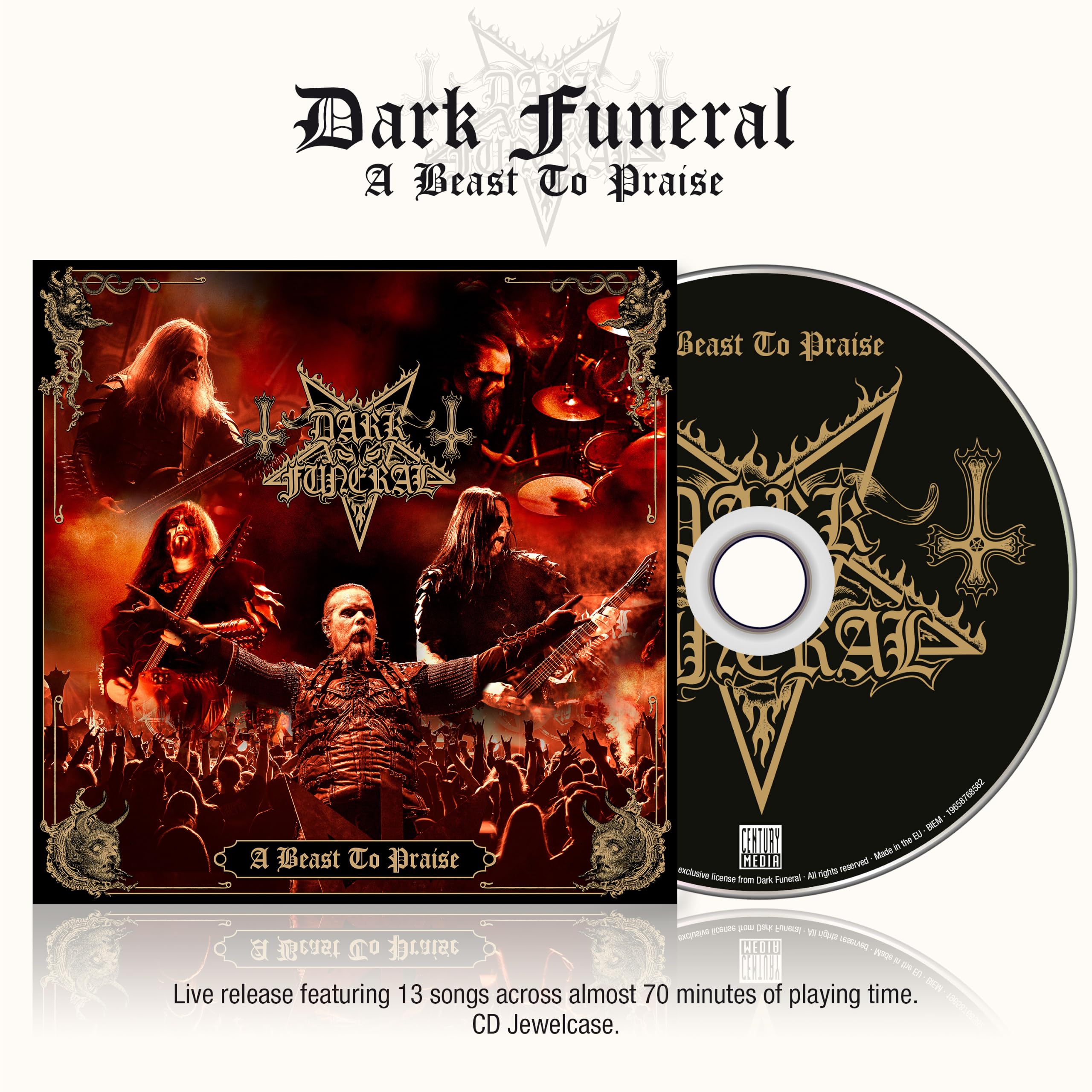Dark Funeral - A Beast To Praise [audioCD]