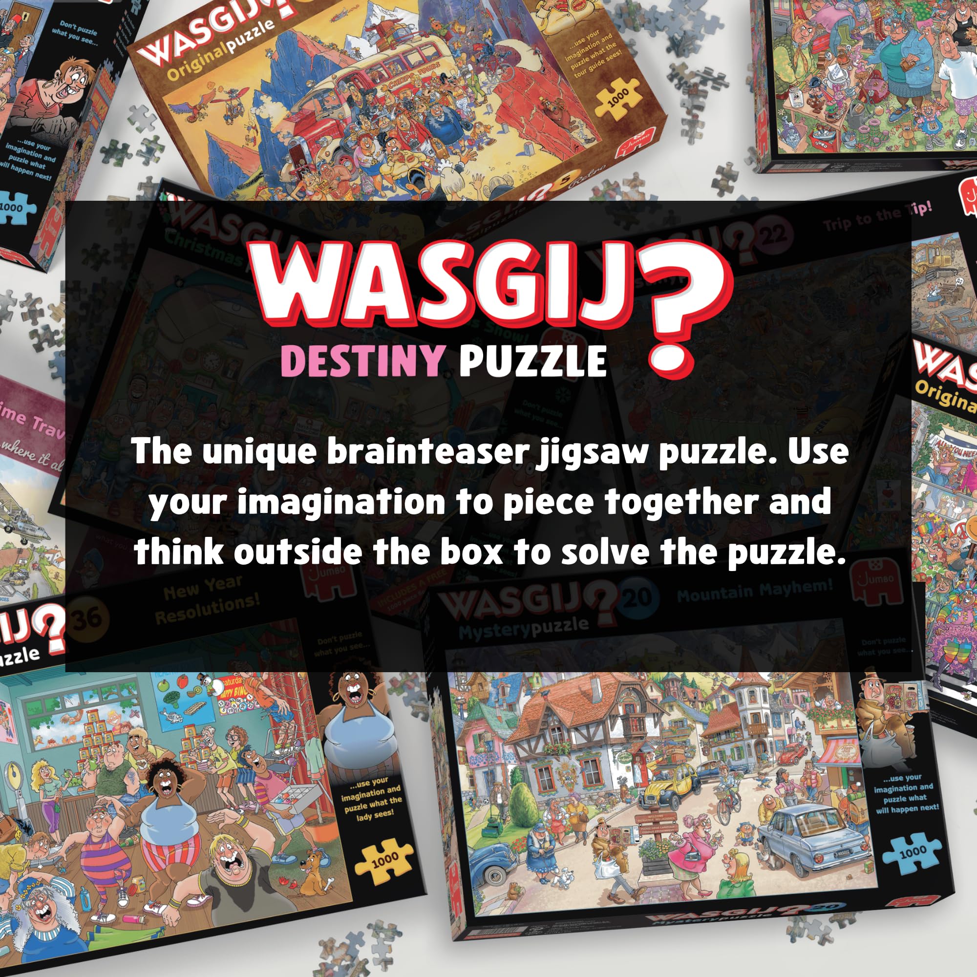 Wasgij Destiny 31 Home Delivery! 1000 Piece Jigsaw Puzzle for Unisex Adult 5