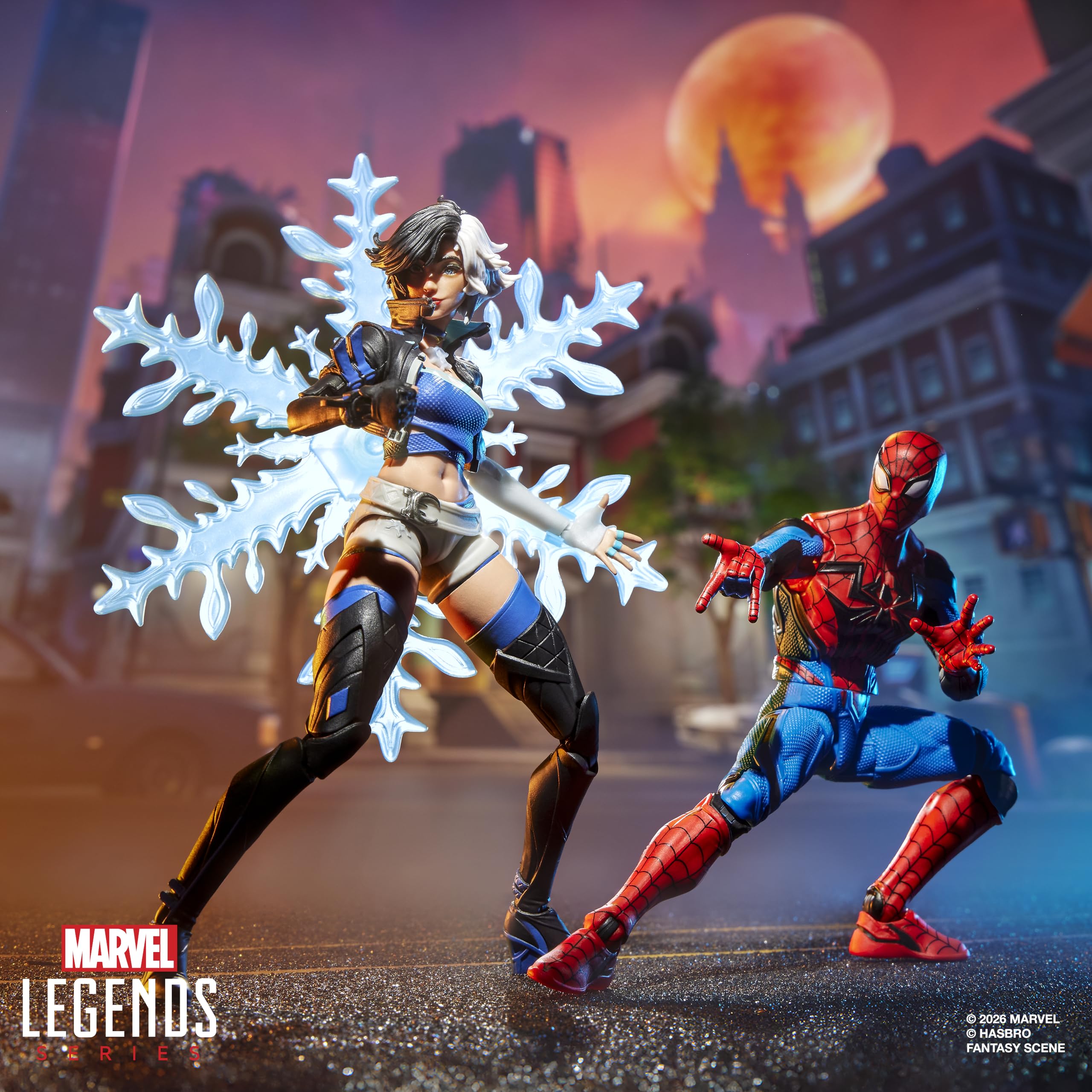 Marvel Legends Series Marvel Rivals Spider-Man & Luna Snow 15 cm Action Figures 2-Pack 4