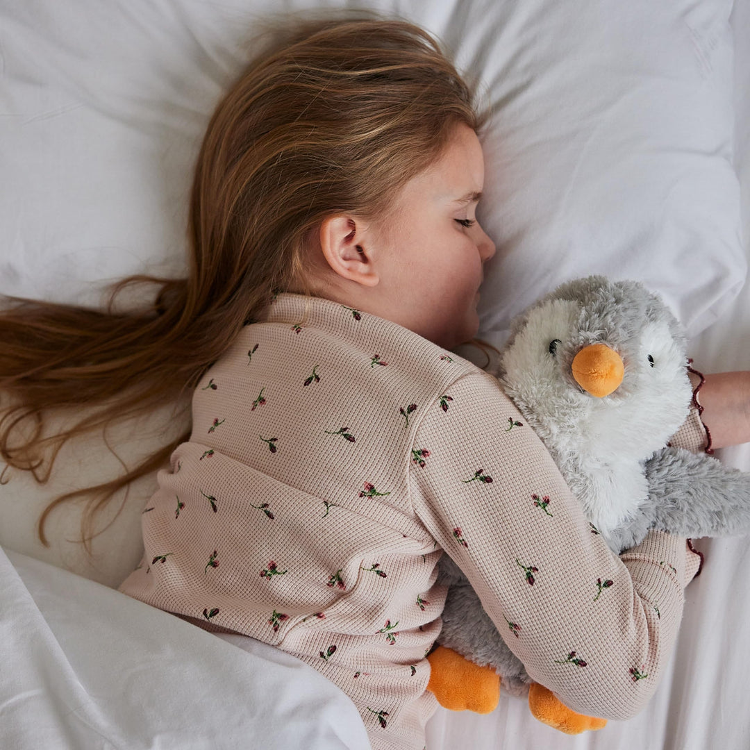 Warmies - 13" Grey Penguin Microwaveable Plush Toy with French Lavender Scent