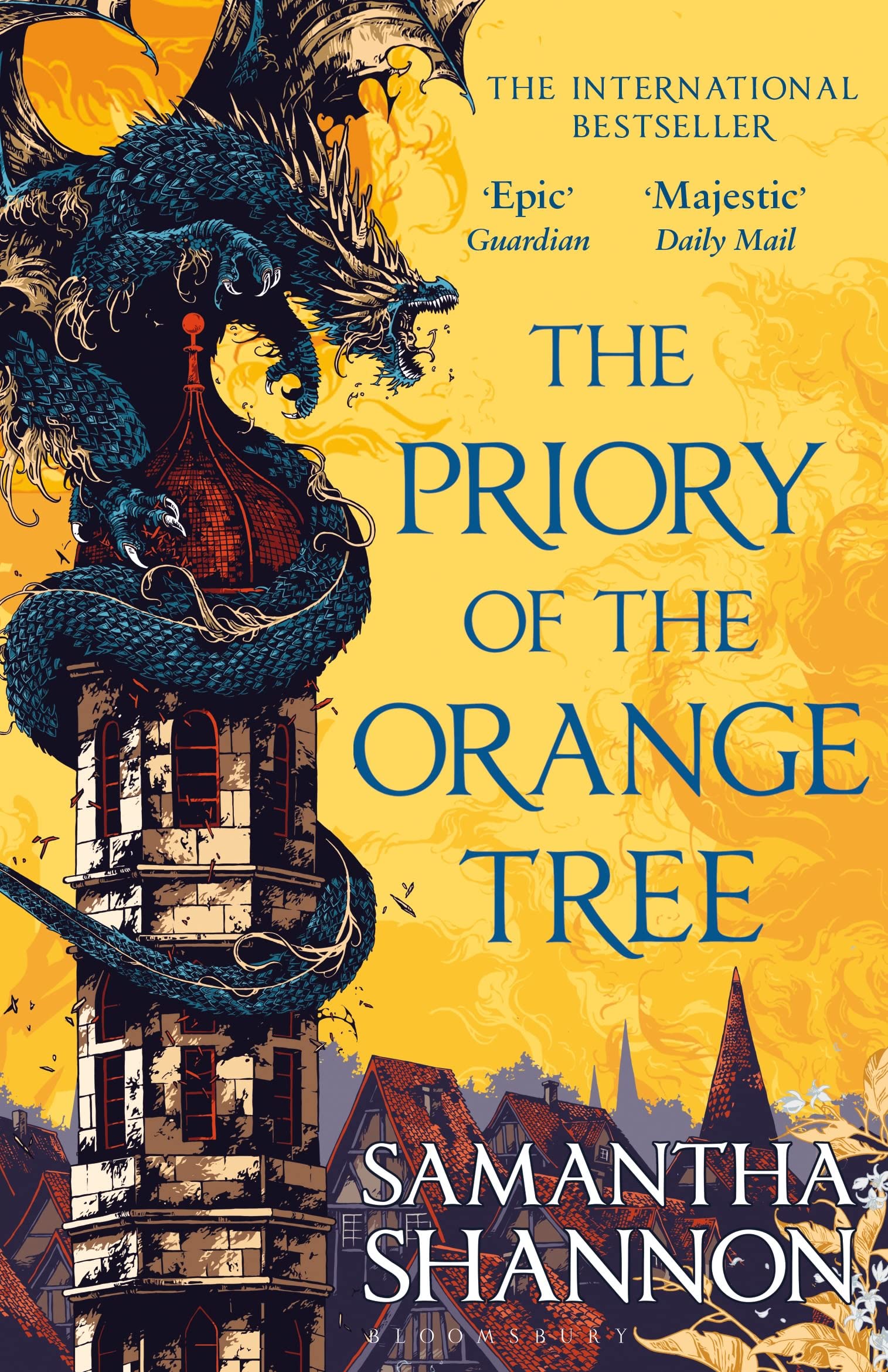 The Priory of the Orange Tree by Samantha Shannon - Epic Fantasy Novel | Paperback