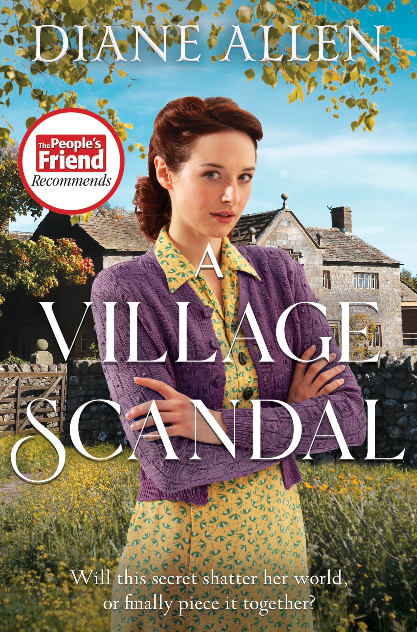 A Village Scandal: An Enticing and Heartfelt Yorkshire Saga about Secrets, by Diane Allen [Paperback]