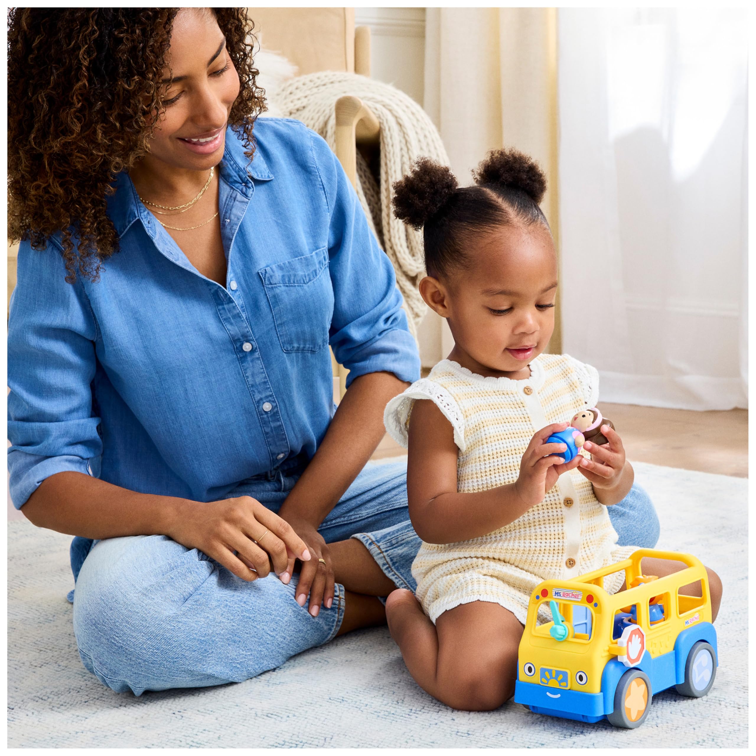 Ms. Rachel Official My First Learning Electronic School Bus with 2 Figures | Ages 12m+ 9