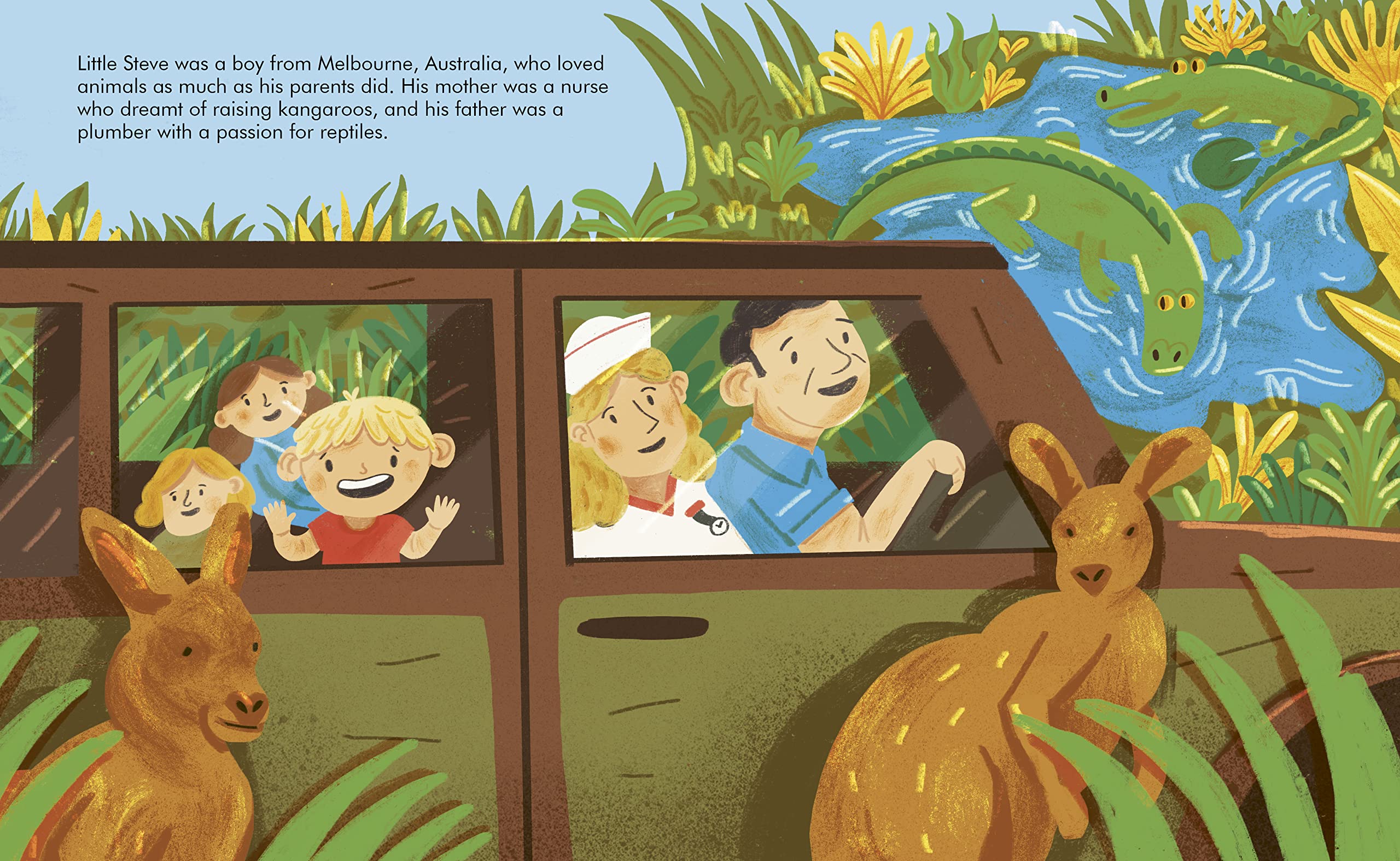Frances Lincoln Little People, BIG DREAMS: Steve Irwin (Hardcover) | Ages 2-7 2