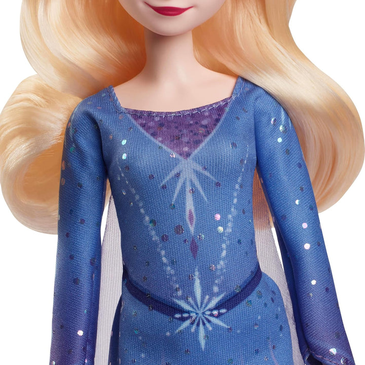 Mattel Disney Frozen Elsa Ice-Skating Look Fashion Doll (JBG53)