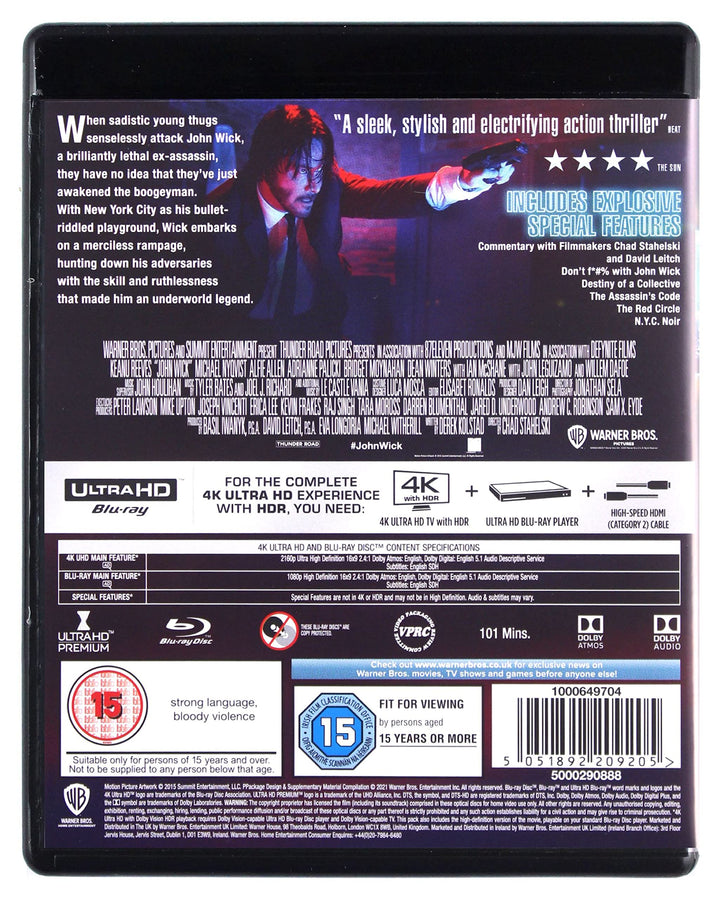 John Wick (2014) - 4K Ultra HD Blu-ray