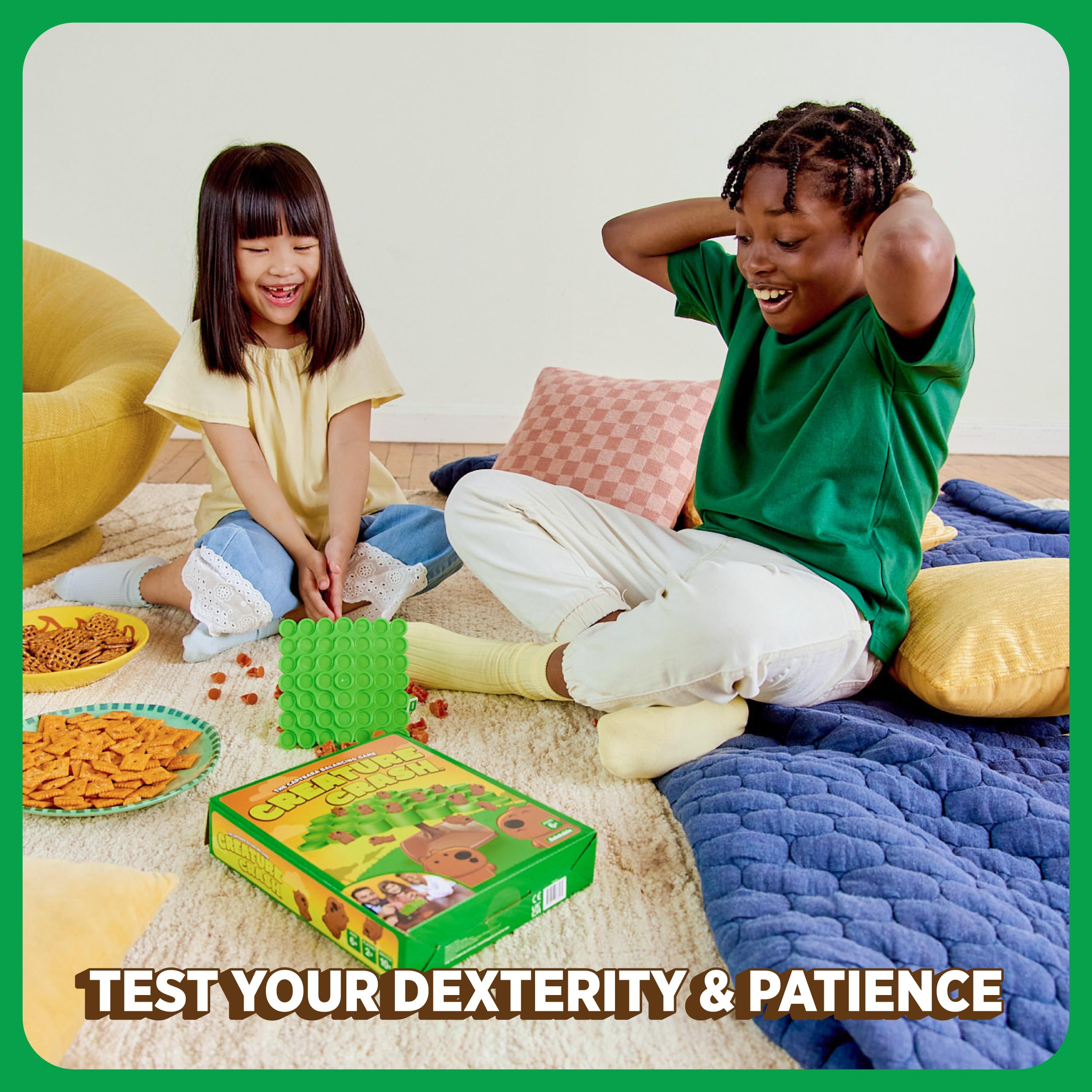 WHAT DO YOU MEME? Creature Crash Balancing Game | 2+ Players | Multicolor Plastic 5