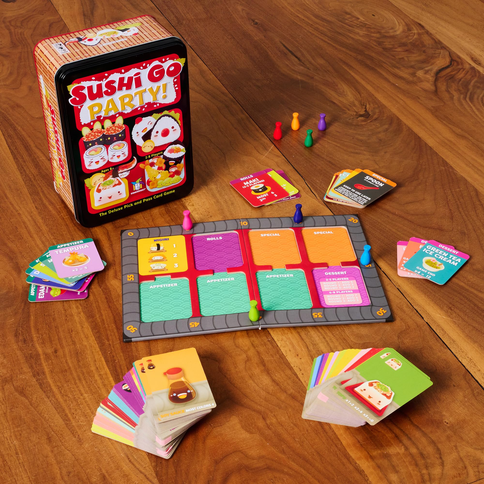 Gamewright Sushi Go Party Game Card Game 6