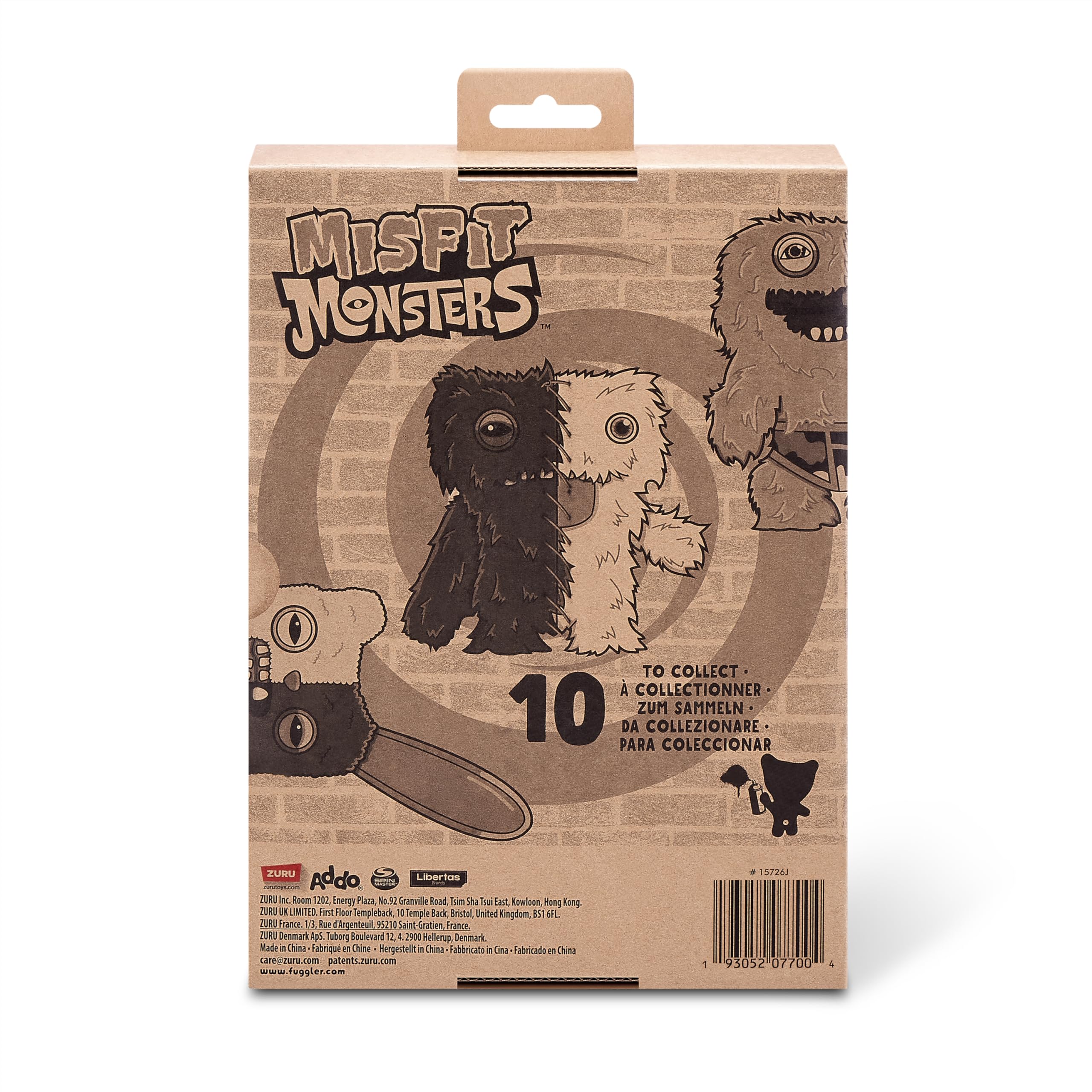 Fuggler Misfit Monsters 9-inch Series 1 - Annoyed-o Leopard & Burgundy Plush Toy by ZURU 14