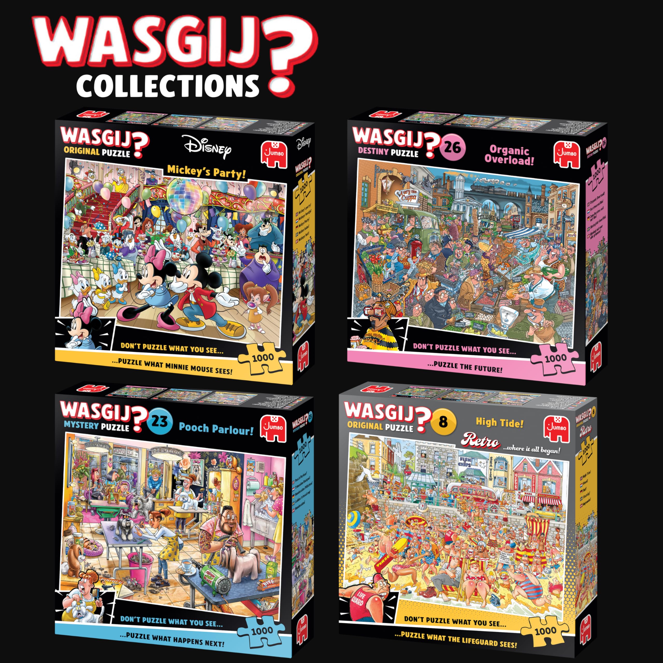 Wasgij Original 1110100124 - Disney Themed 1000 Piece Jigsaw Puzzle for Adults 3