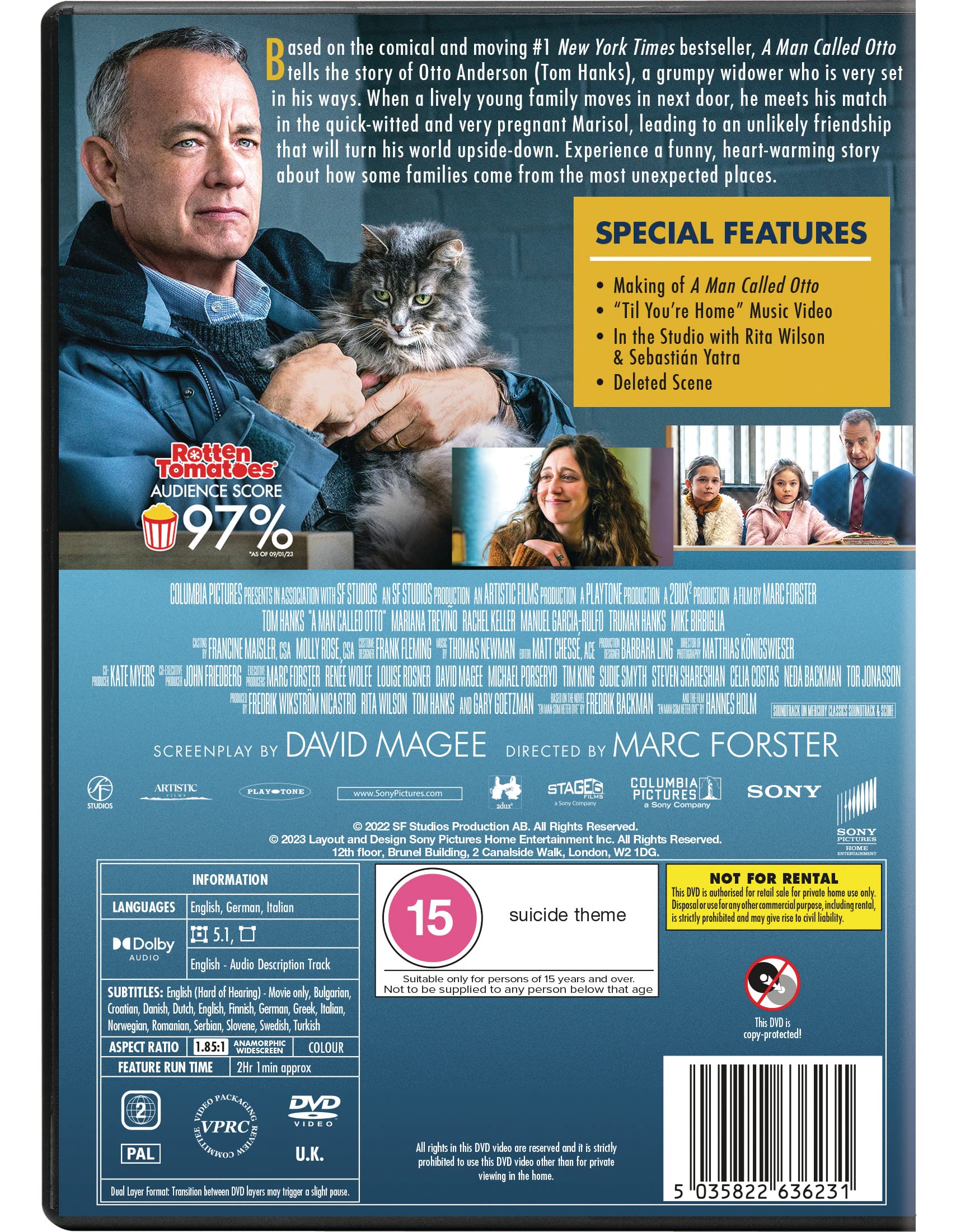 A Man Called Otto [DVD] 3