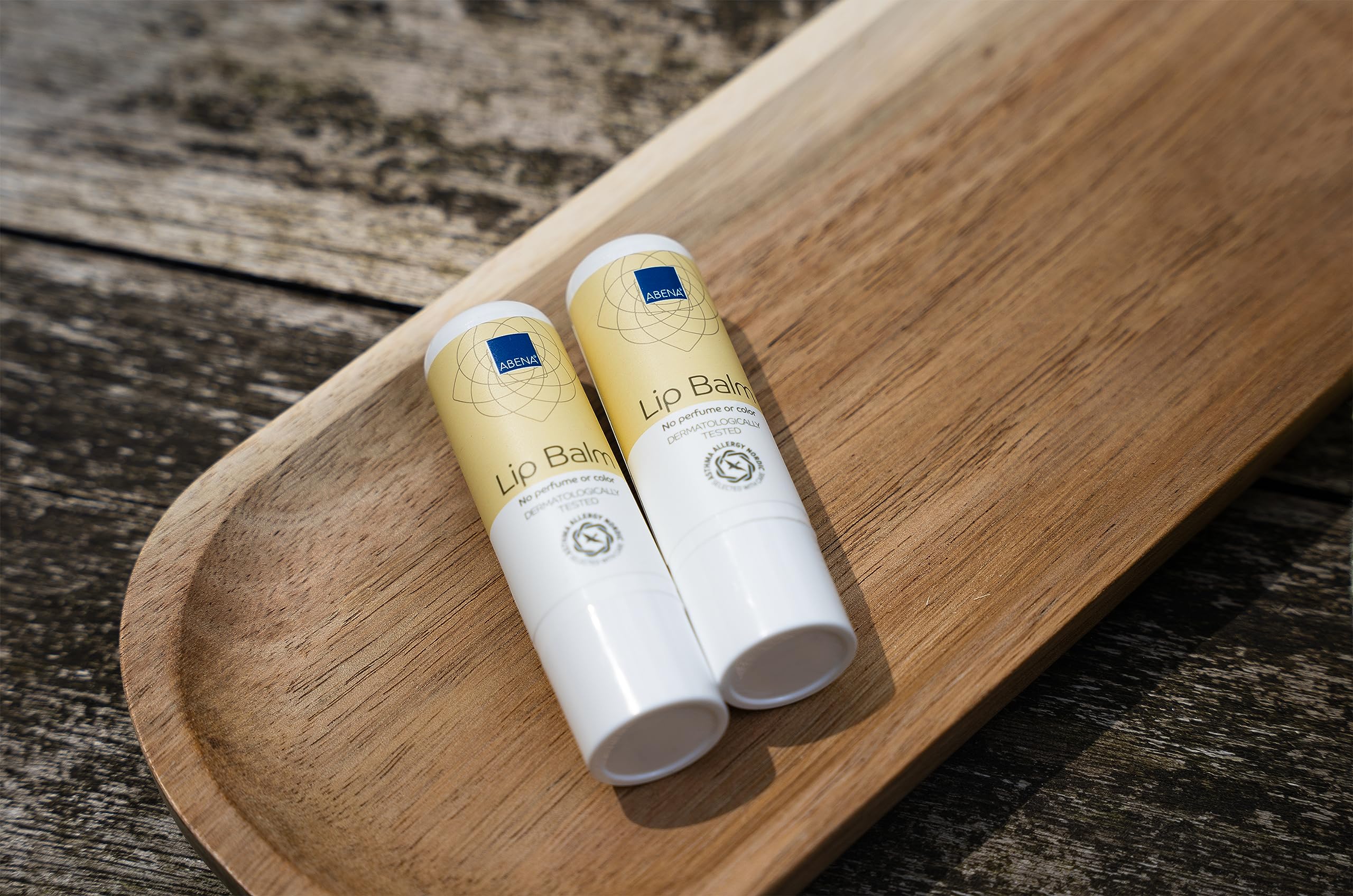 ABENA Chapstick Lip Balm - Fragrance-Free Moisturiser for Dry, Cracked, Sensitive Lips | 4g 4