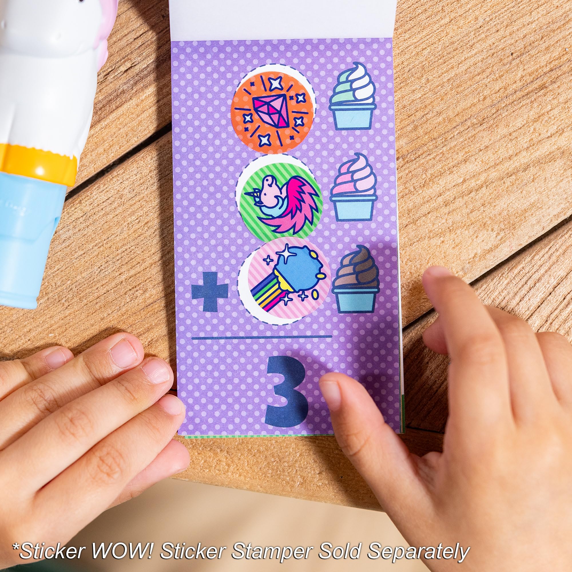Melissa & Doug Sticker Wow! Mini Activity Pad & 200 Refill Stickers | Favourite Things Theme | Ages 3+ 5