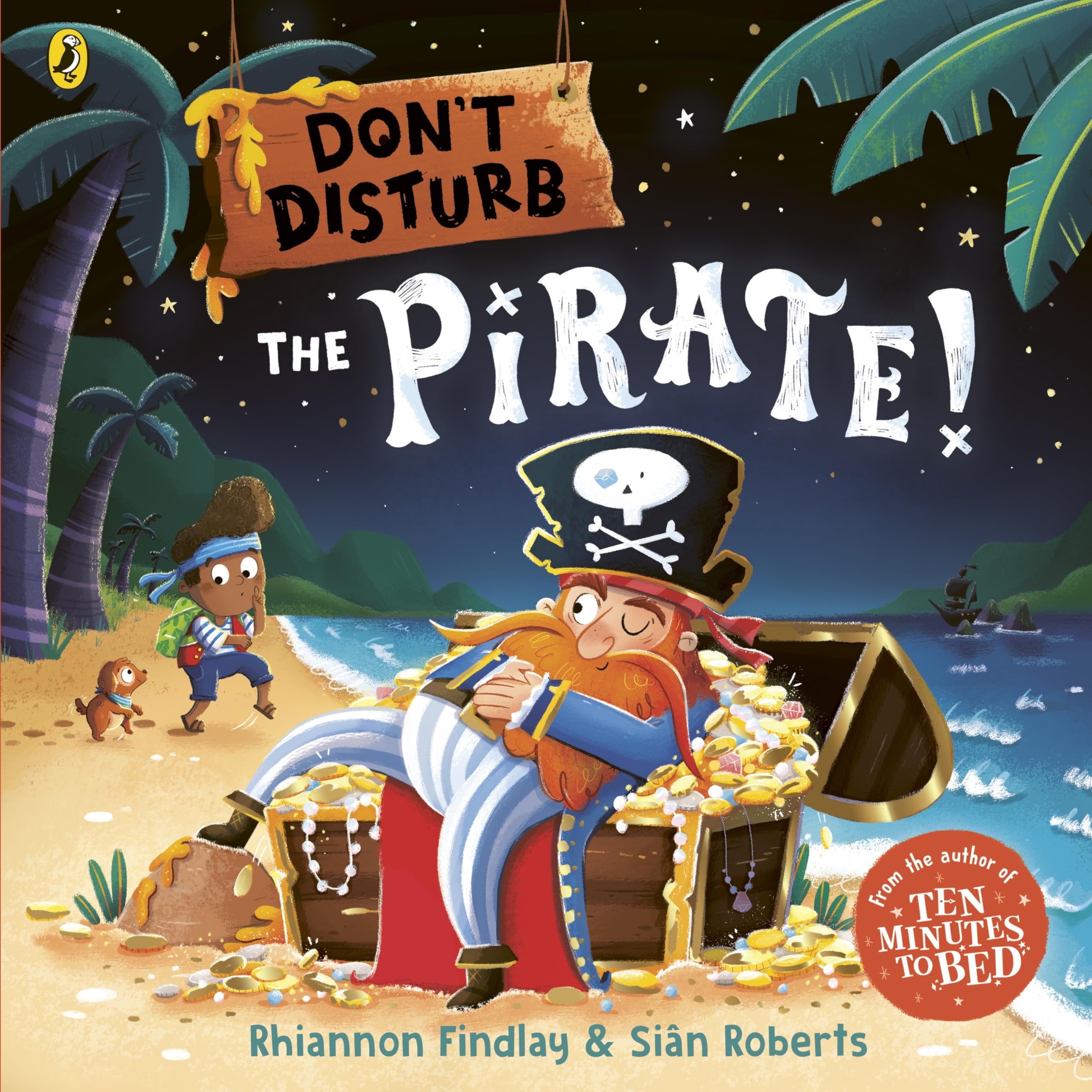 Puffin Don’t Disturb The Pirate by Rhiannon Findlay | Paperback Adventure Book