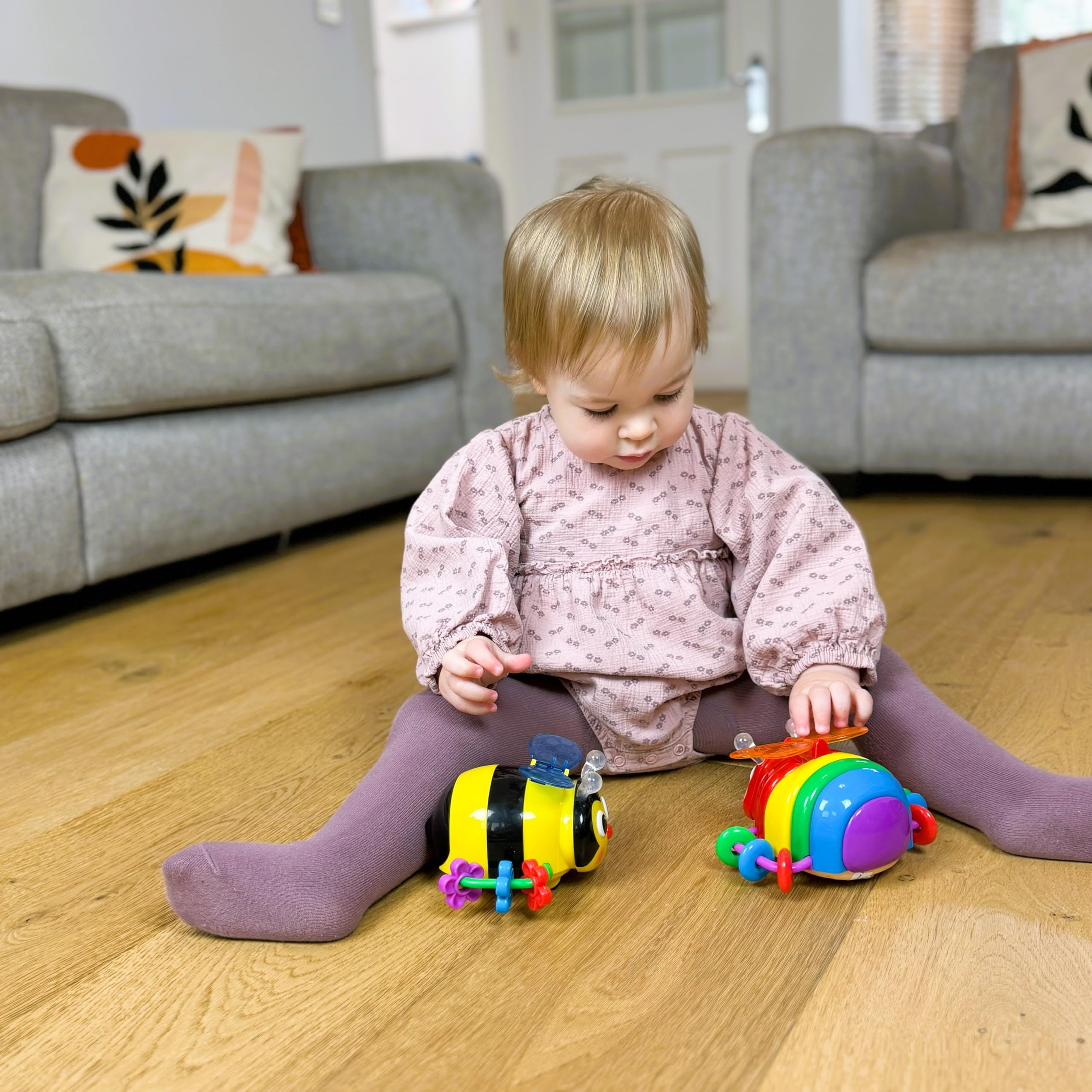 The Learning Journey Crawl About Bee - Encourages Crawling | Lights & Melodies | Ages 6 Months+