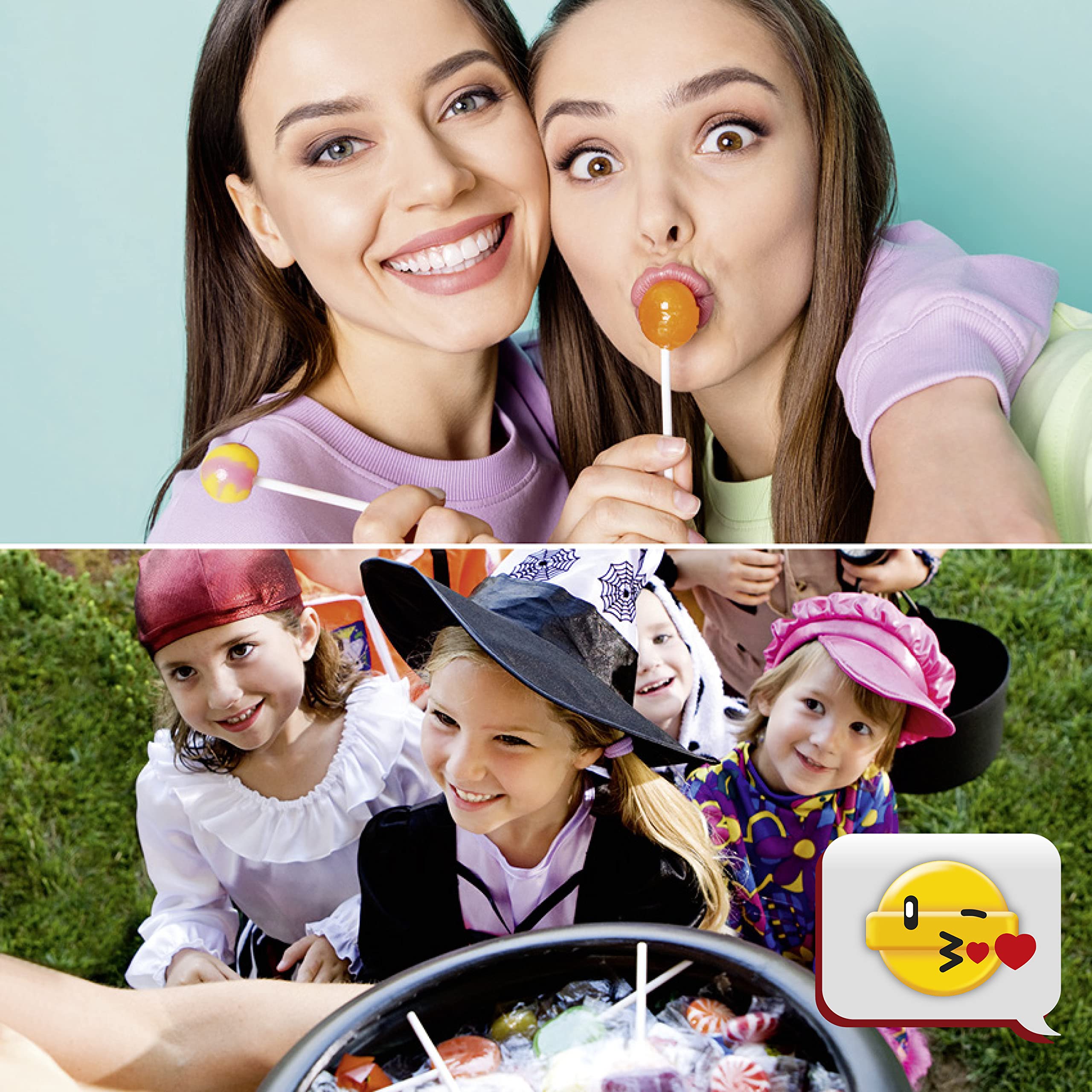 Chupa Chups The Best of Lollipop Party Bag | 120 Count | 5 Classic Flavours 5