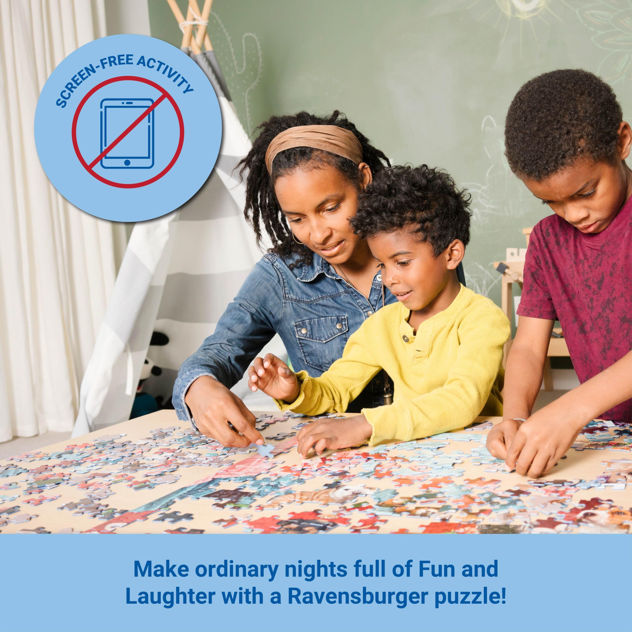 Ravensburger Animals of the World Jigsaw Puzzle - 300 Extra Large Pieces | Educational World Map | Ages 9+ 6