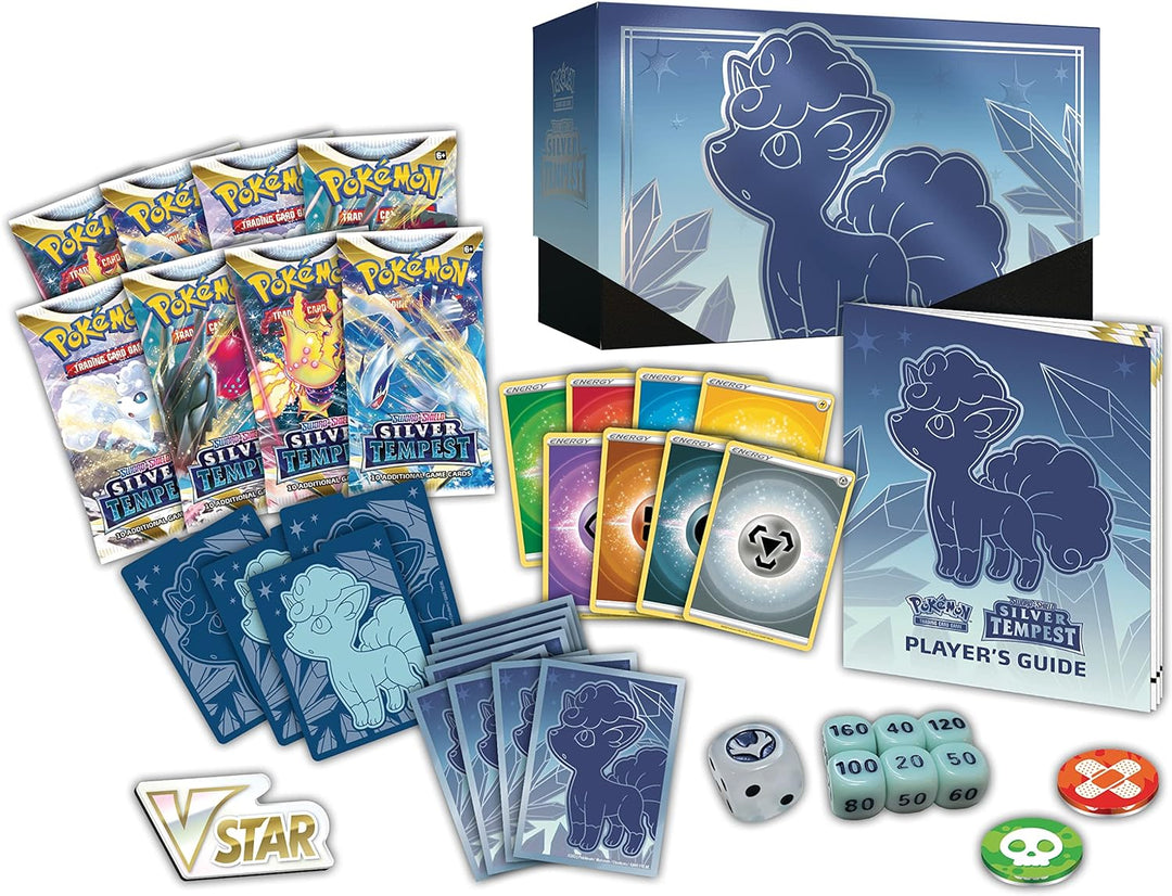 Pokémon Trading Cards - Sword & Shield: Silver Tempest Elite Trainer Box (183-85107)