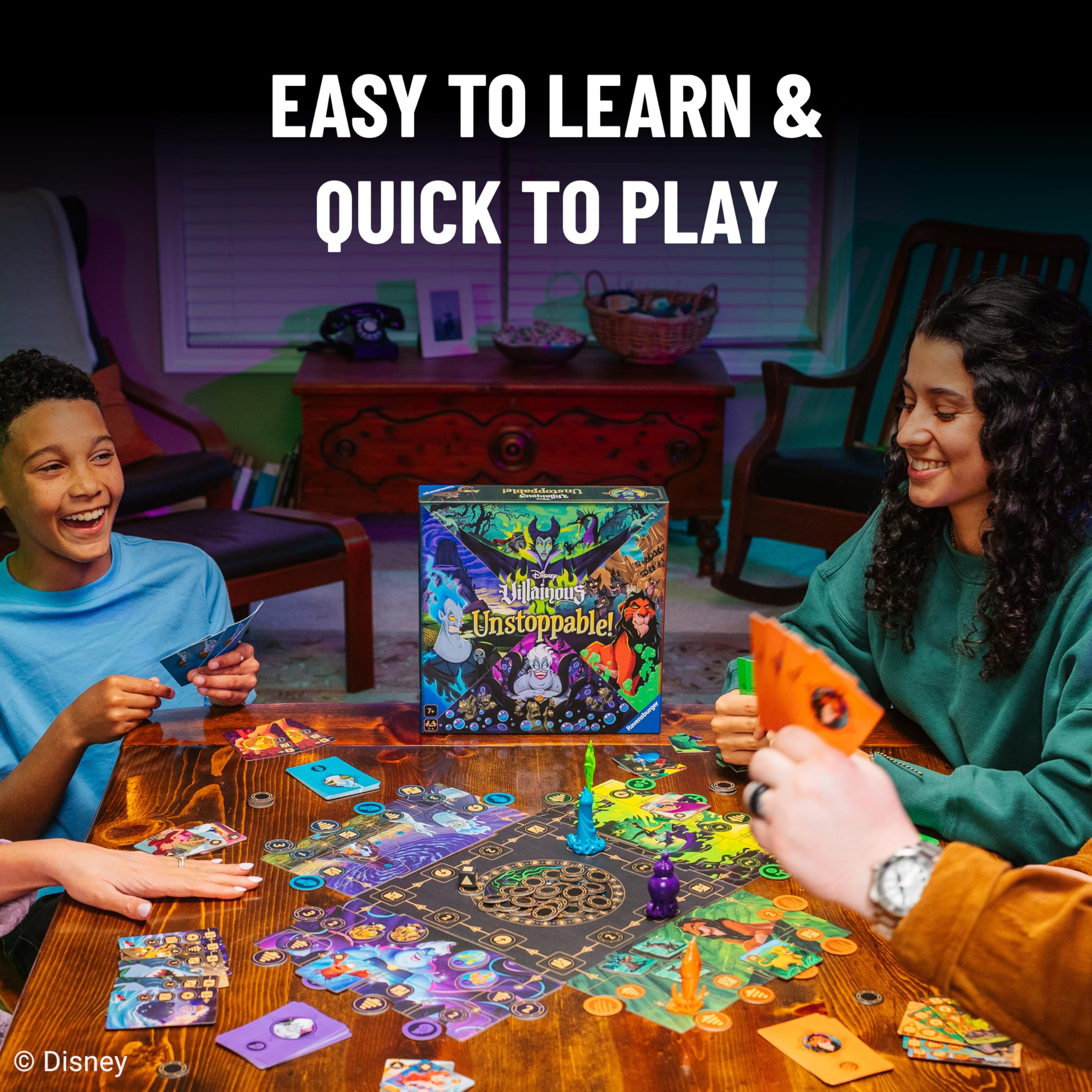 Ravensburger Disney Villainous Unstoppable Strategy Board Game 4