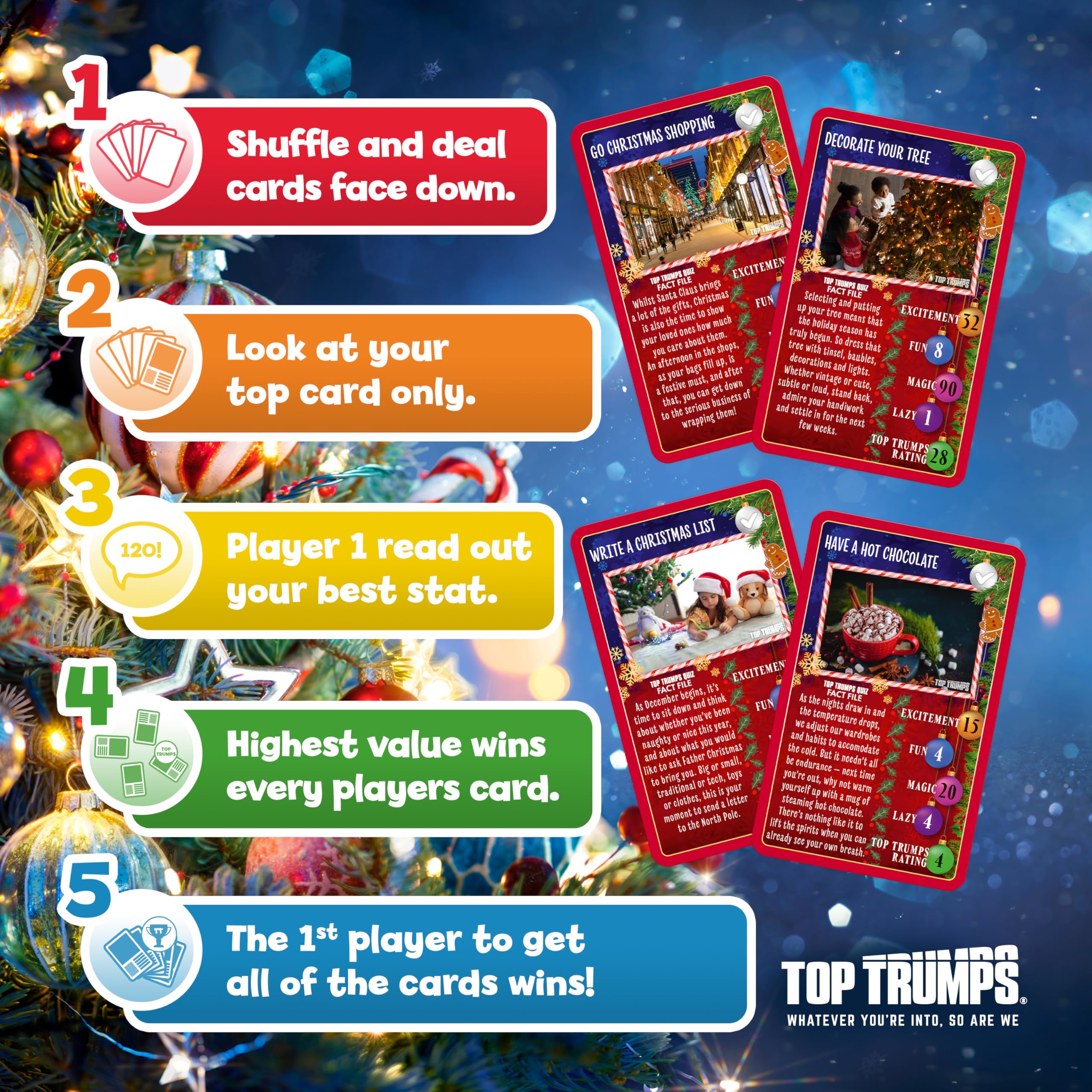 Top Trumps Magical Christmas Challenge Card Game 7