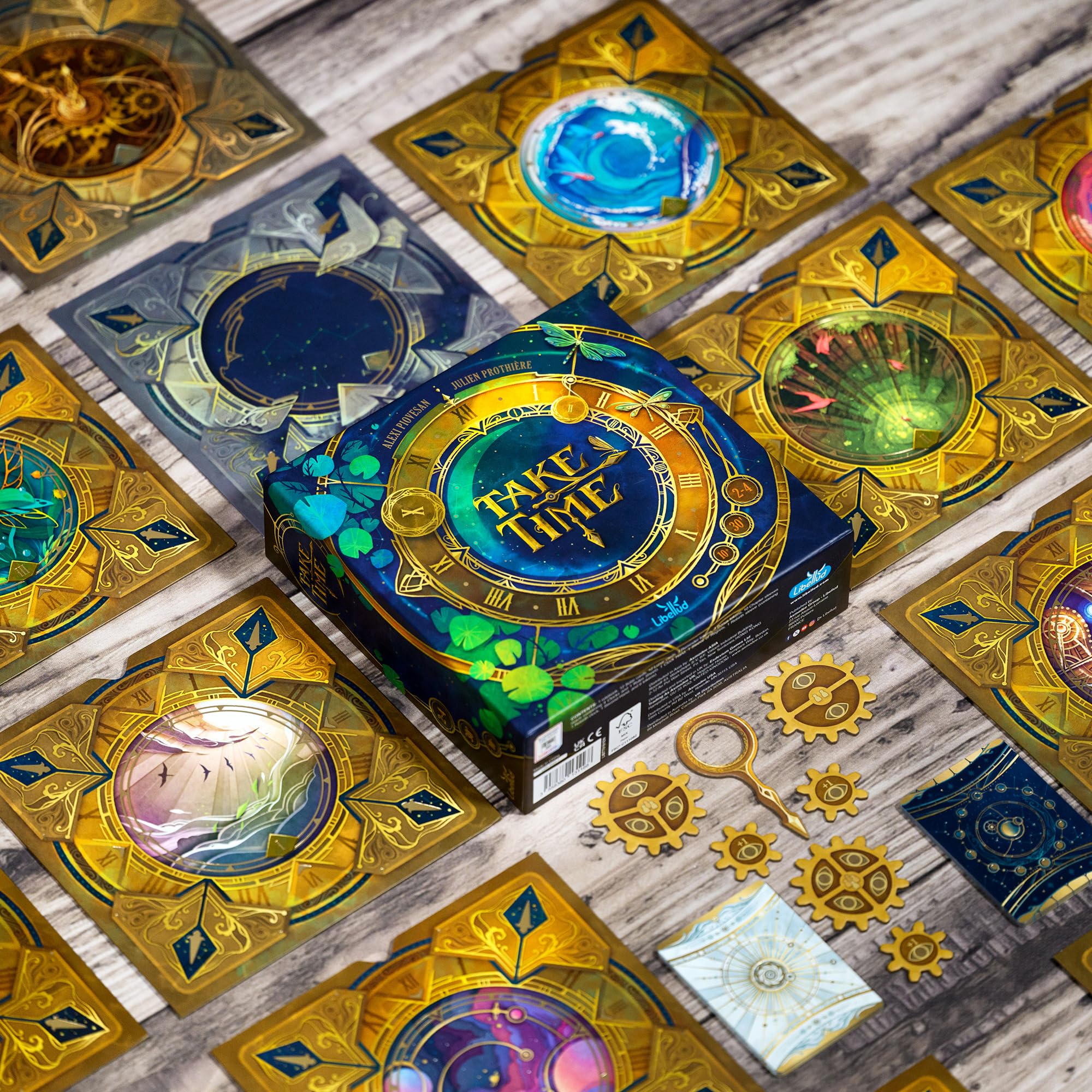 Asmodee Take Time Cooperative Card Game for 2-4 Players 6