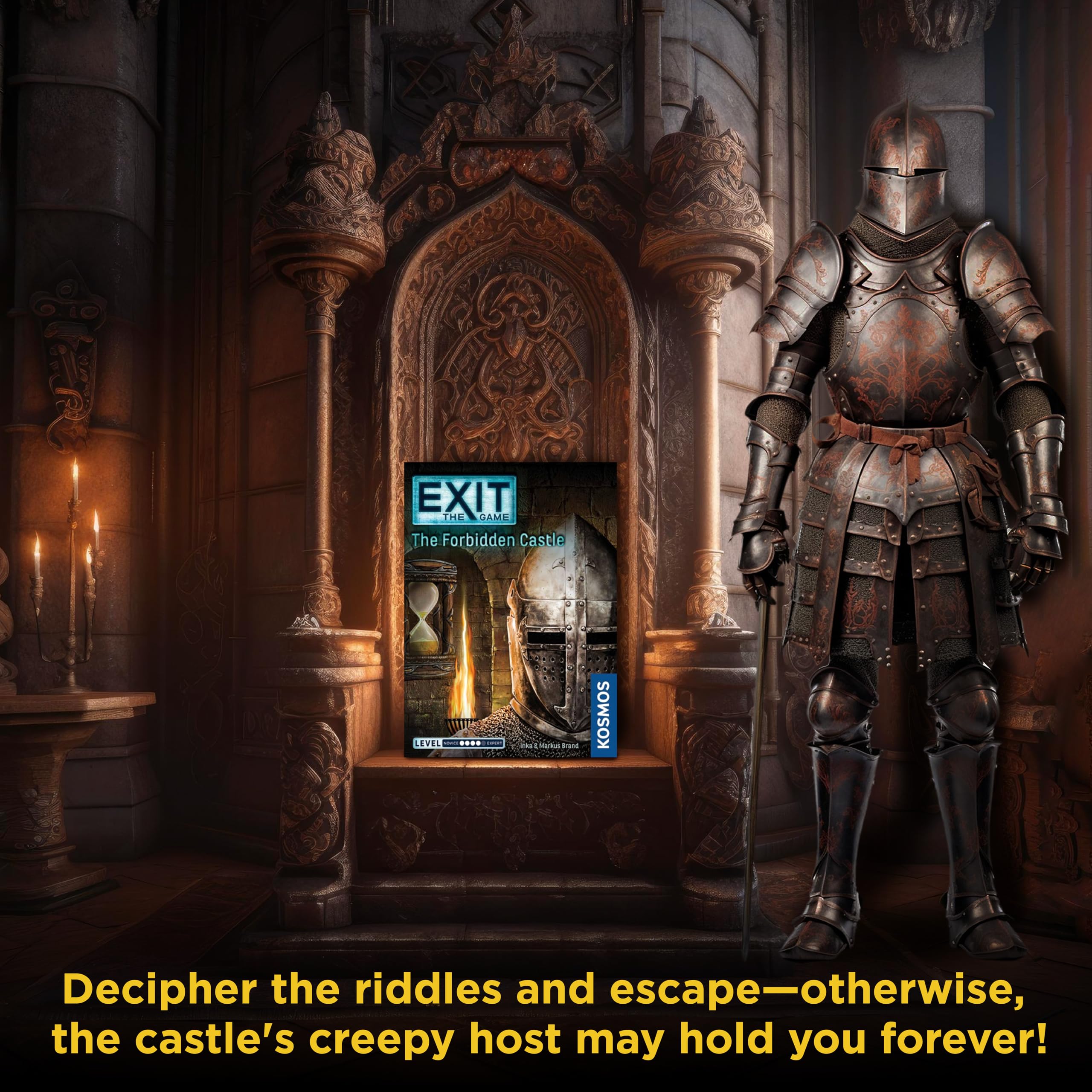 Thames & Kosmos EXIT: The Forbidden Castle Board Game 5