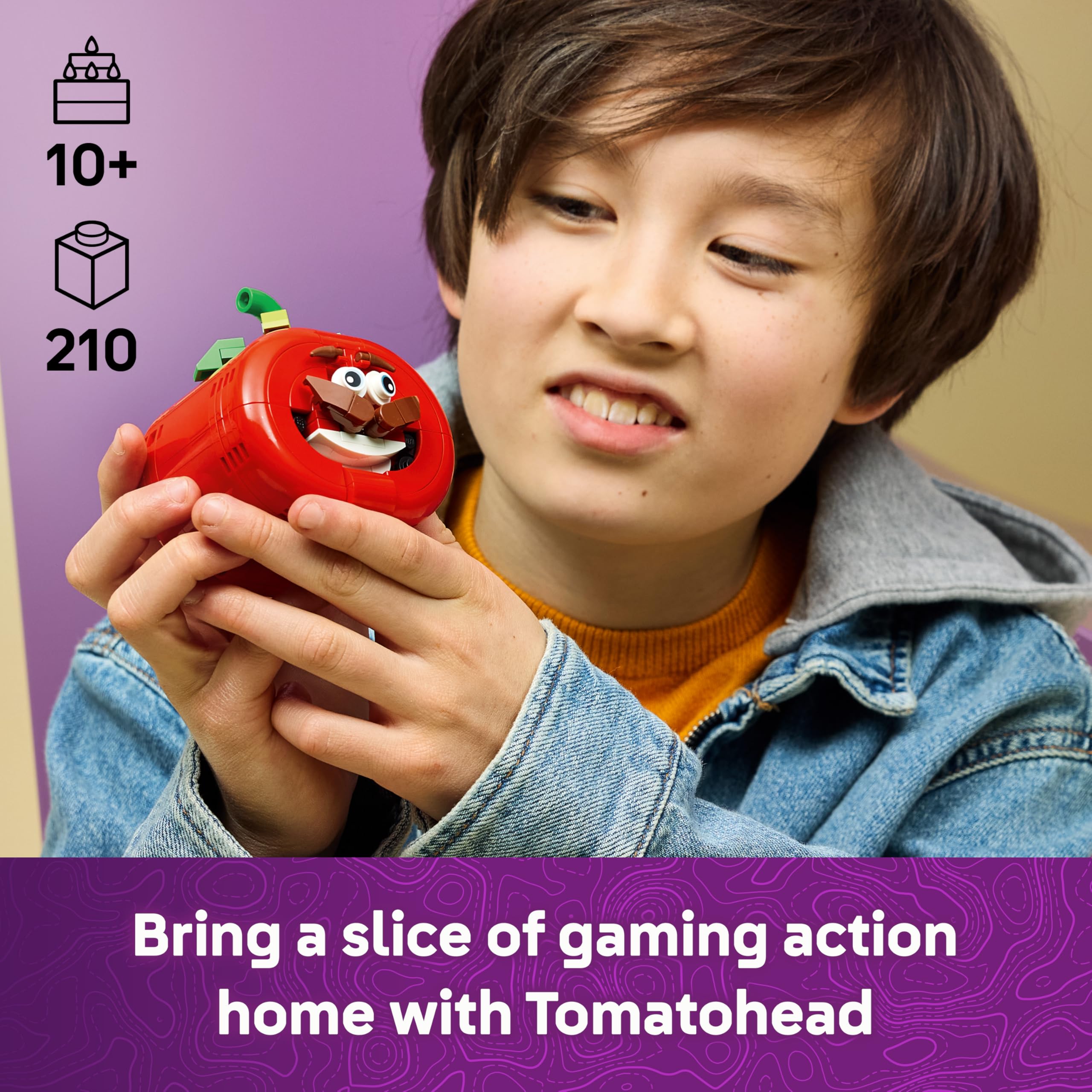 LEGO Fortnite Tomatohead Building Set 77079 for Ages 10+ | Includes In-Game Decor Pack