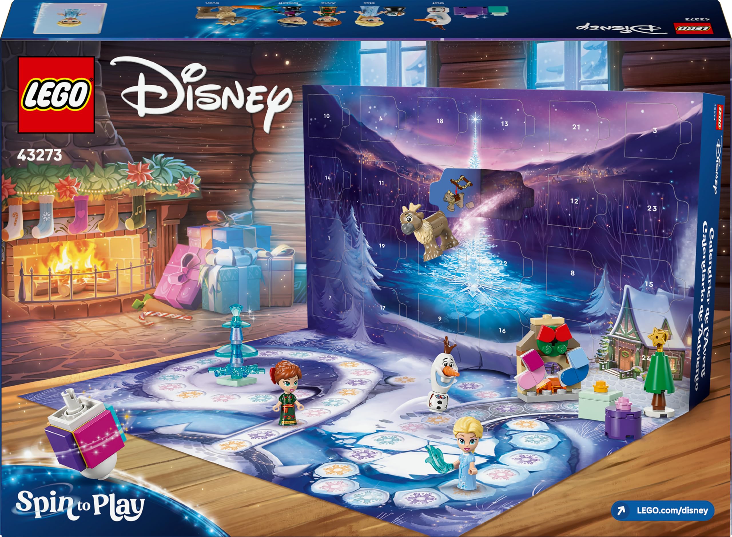 LEGO Disney Frozen Advent Calendar 2025 - Buildable Princess Toys for 5+ Years 6