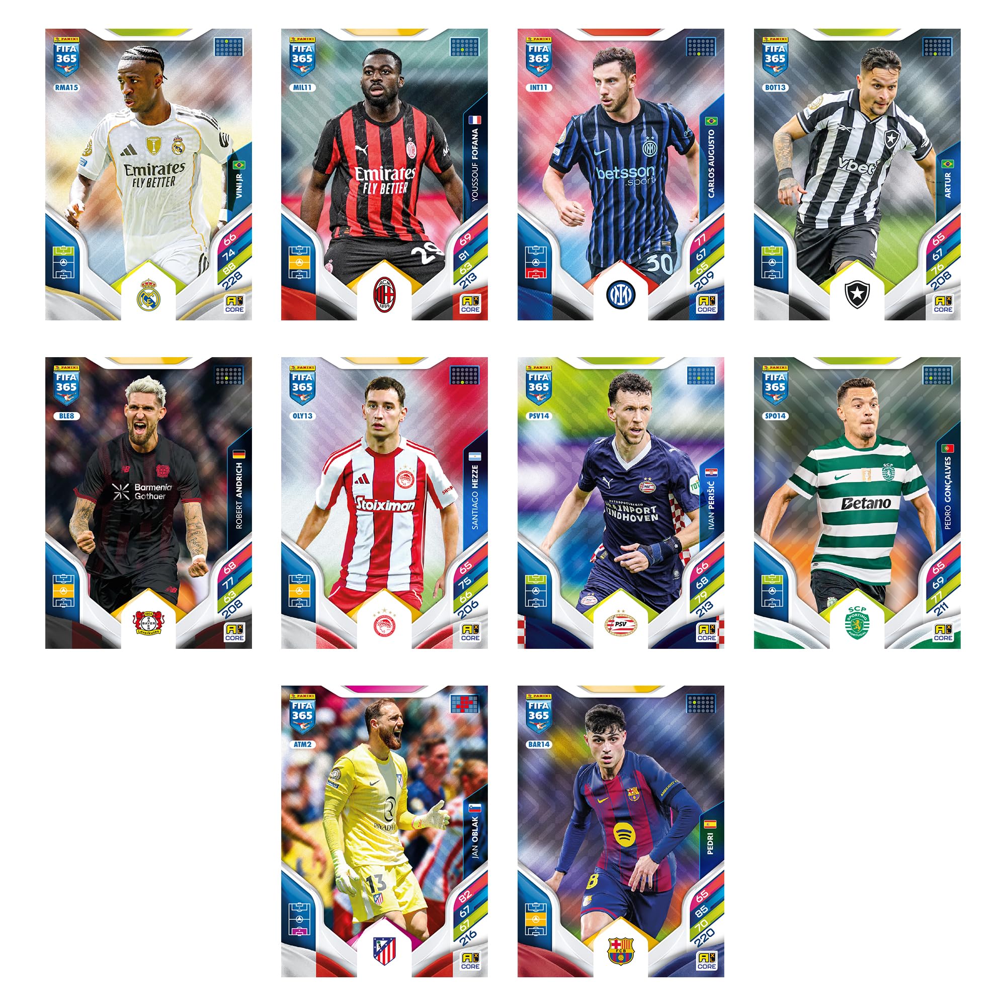 Panini FIFA 365 Adrenalyn XL Trading Cards - Starter Pack 3