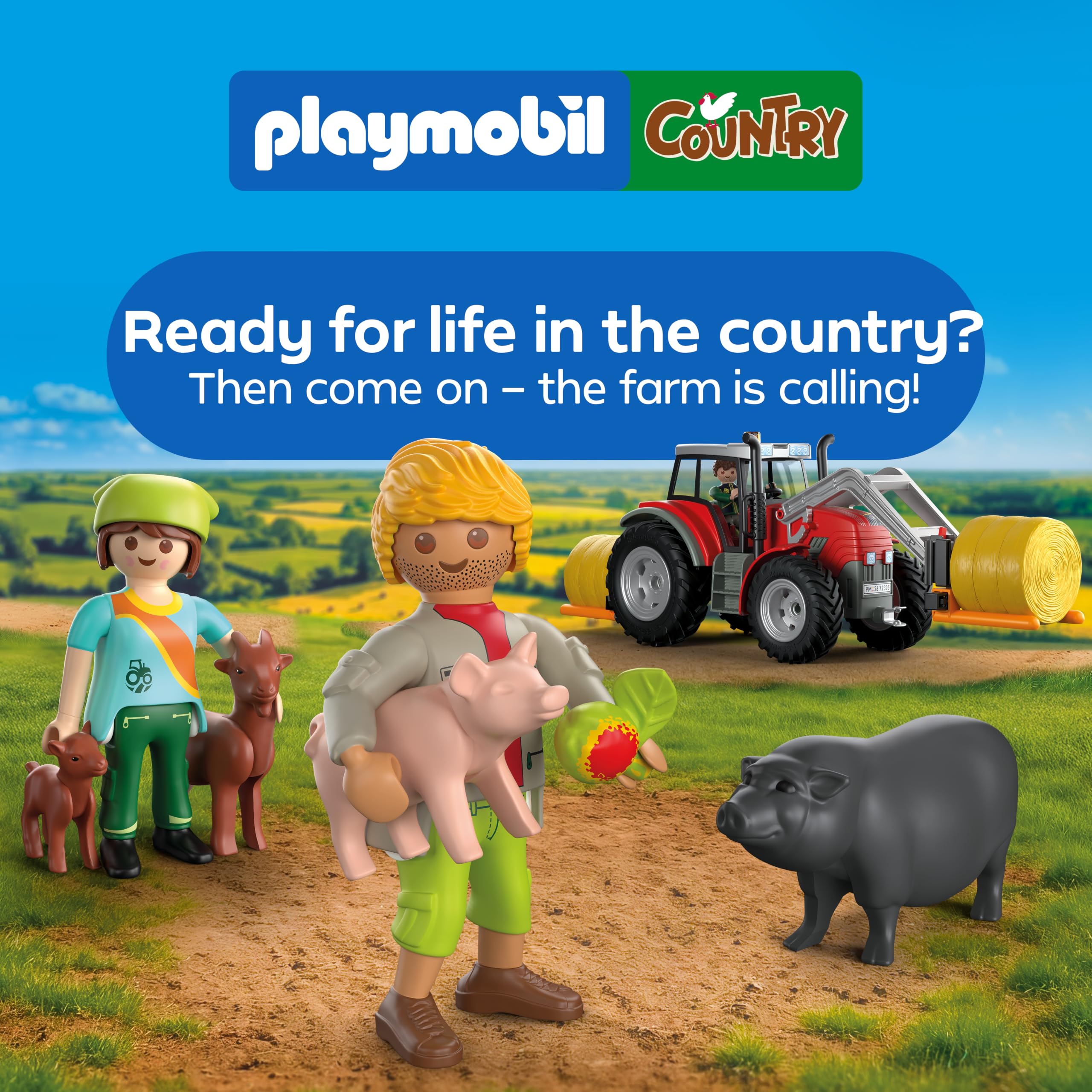 Playmobil Country Farm Stand Mobile Market Stand with Quad Playset (Ages 4+) 6