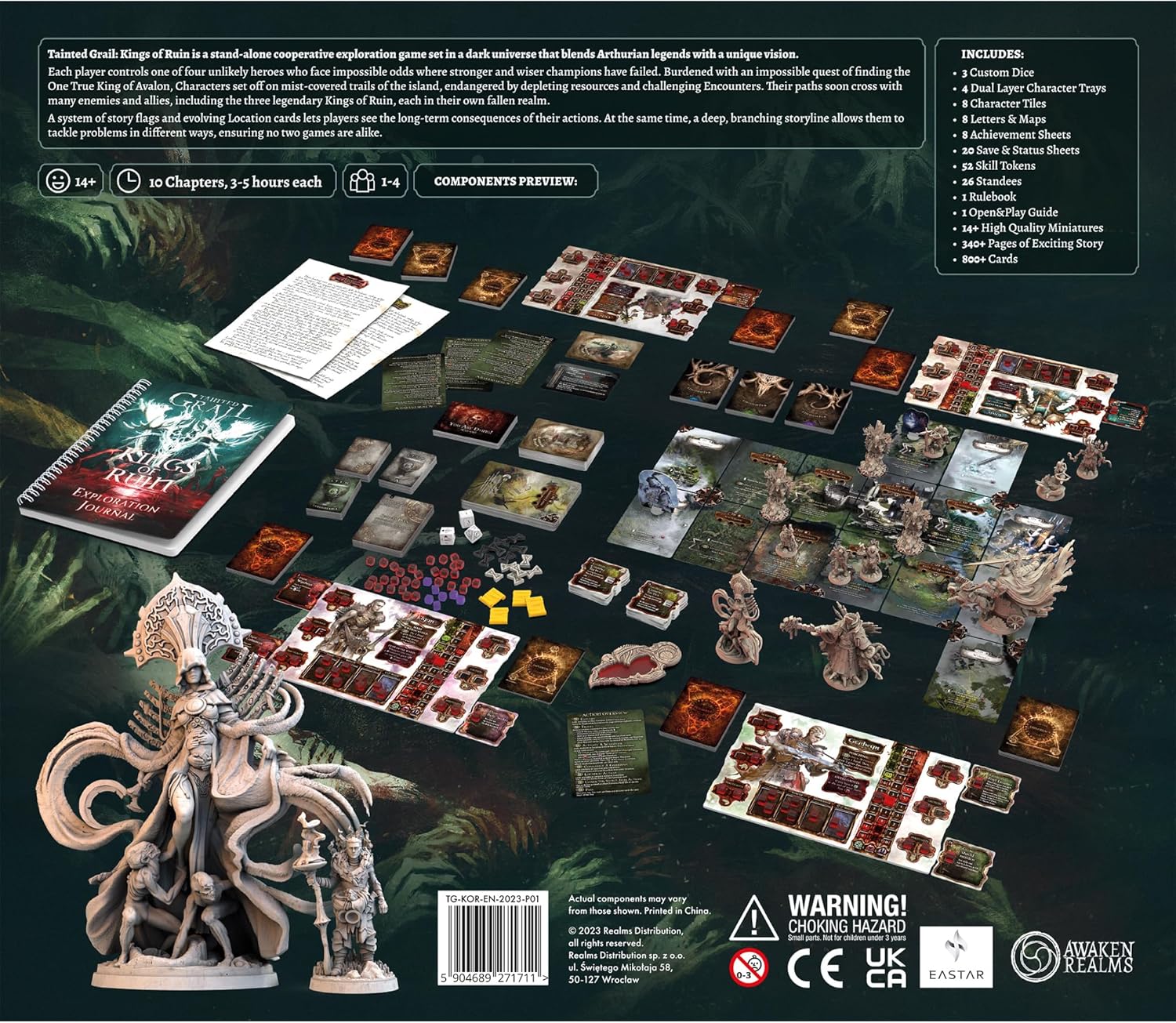 Awaken Realms Tainted Grail: Kings of Ruin Board Game CORE Box 5