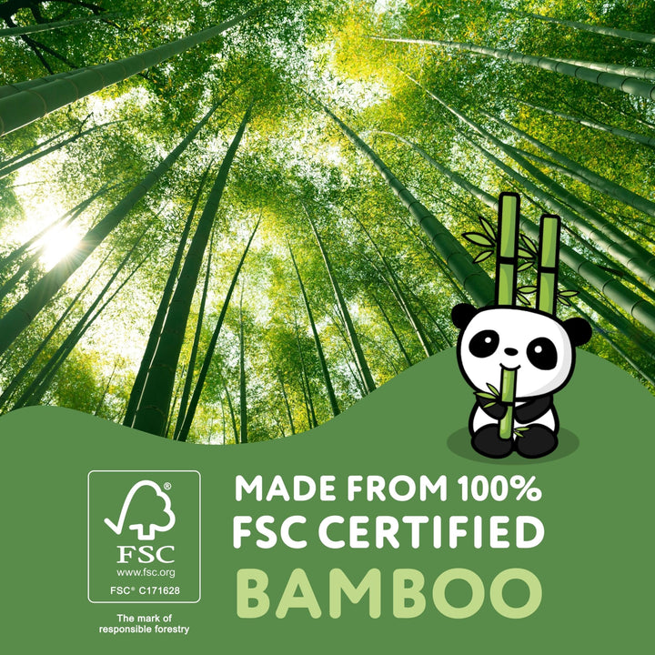 The Cheeky Panda - Bamboo Toilet Paper 9 Rolls | Plastic-Free, FSC-Certified, Hypoallergenic