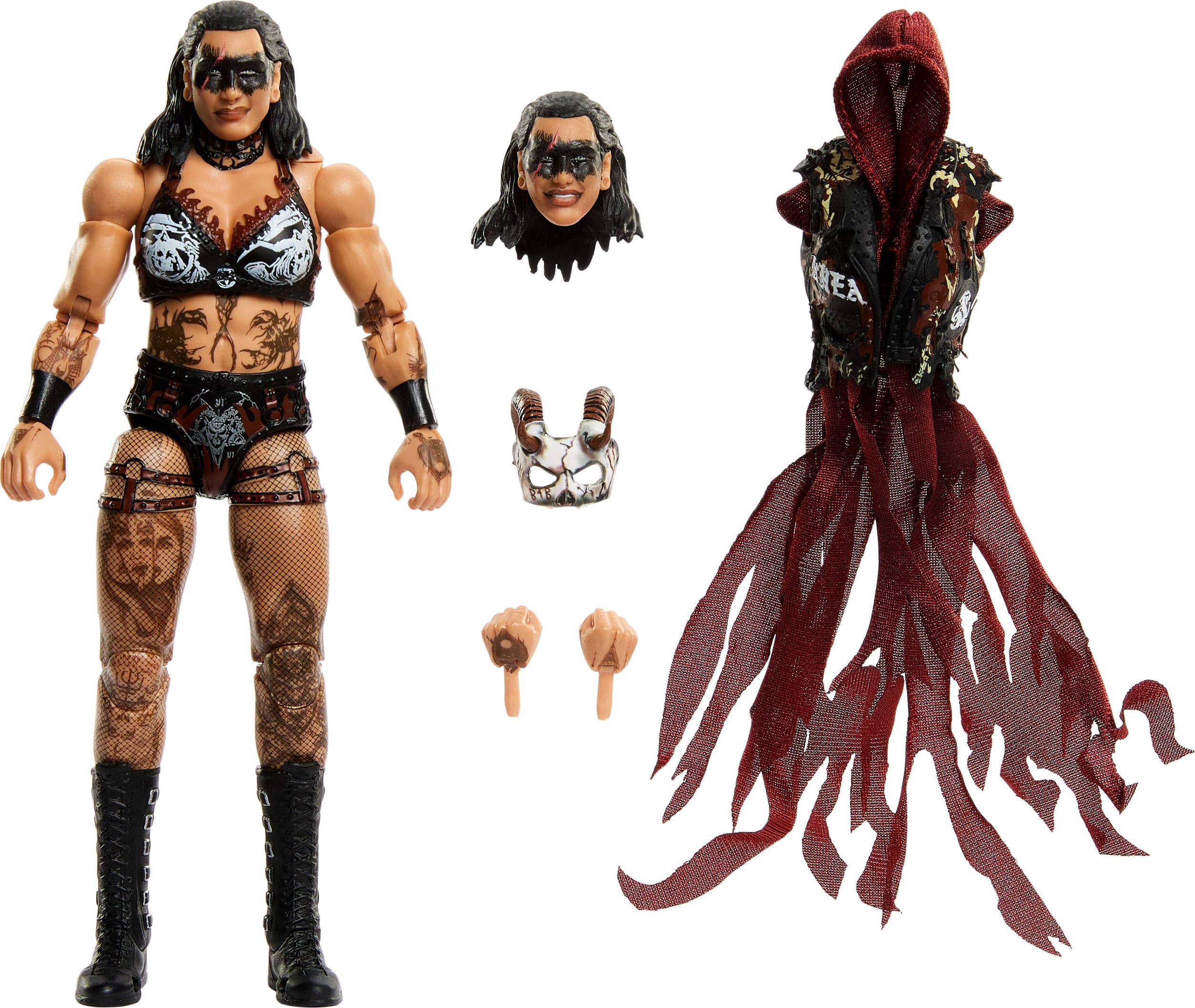 Mattel WWE Ultimate Edition Rhea Ripley Action Figure with Accessories | 6-Inch Scale | TrueFX 1