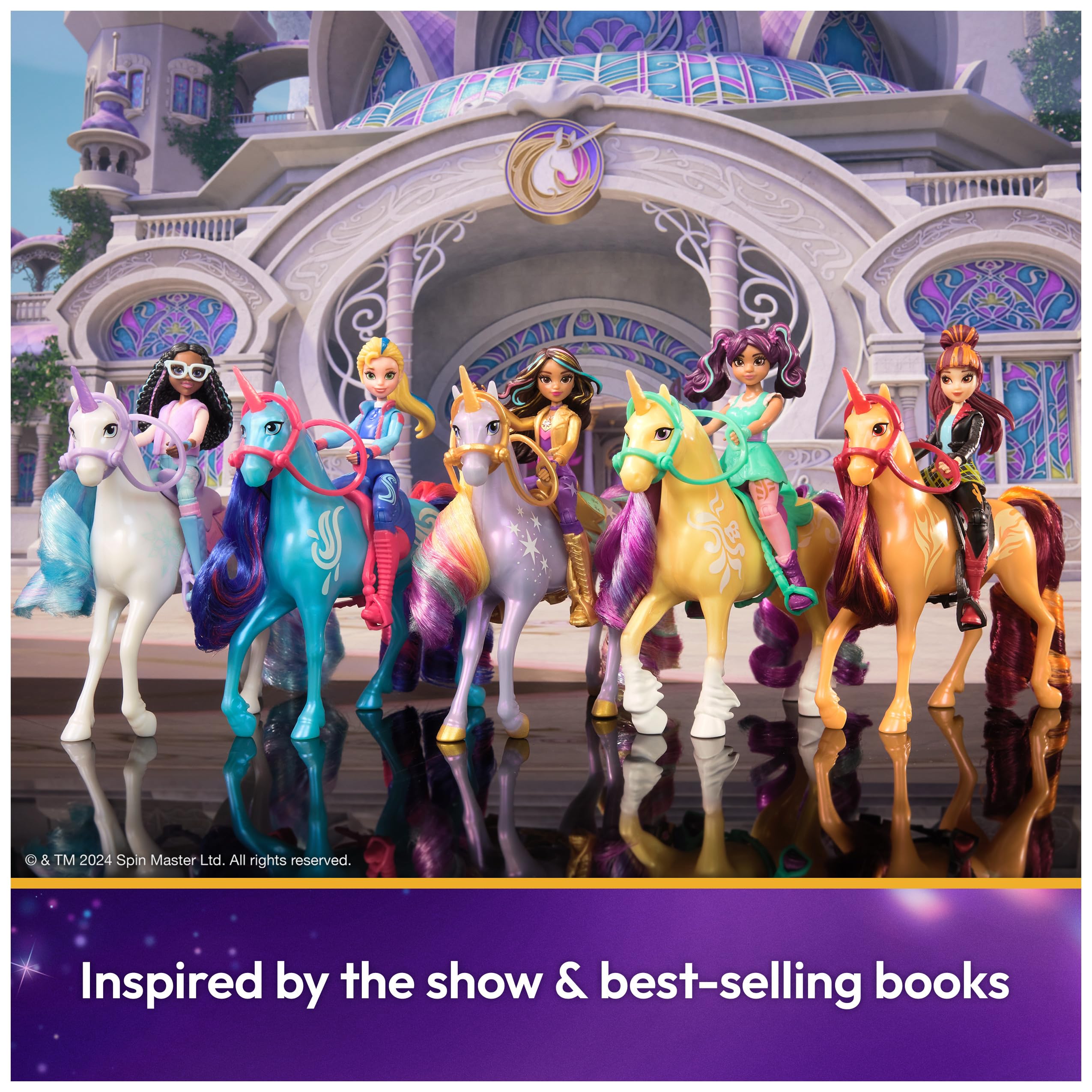 Unicorn Academy Layla & Glacier Doll and Unicorn Set with Accessories | Ages 4+ 7