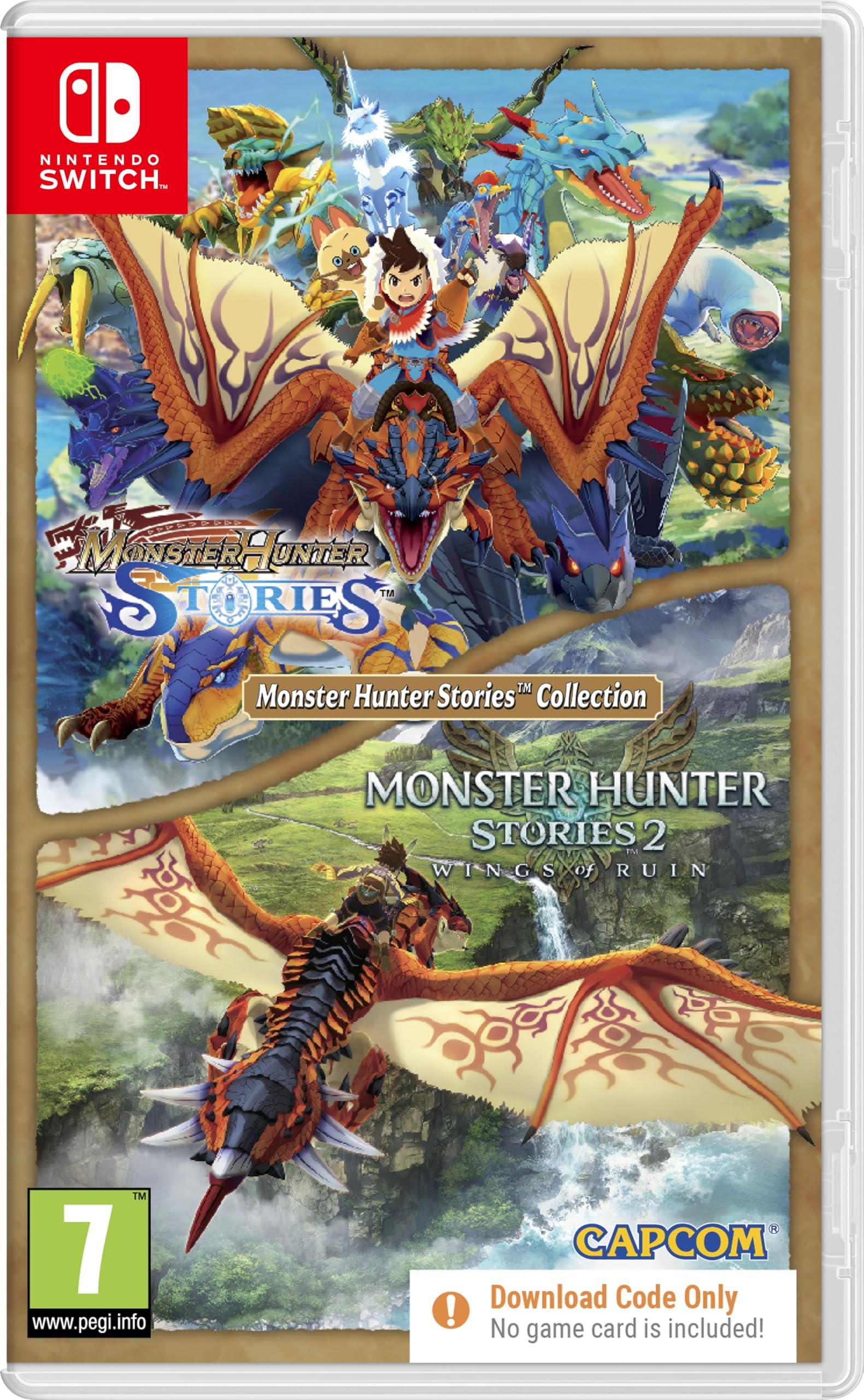 Monster Hunter Stories Collection - Nintendo Switch & PS4 & PC (Steam) Edition