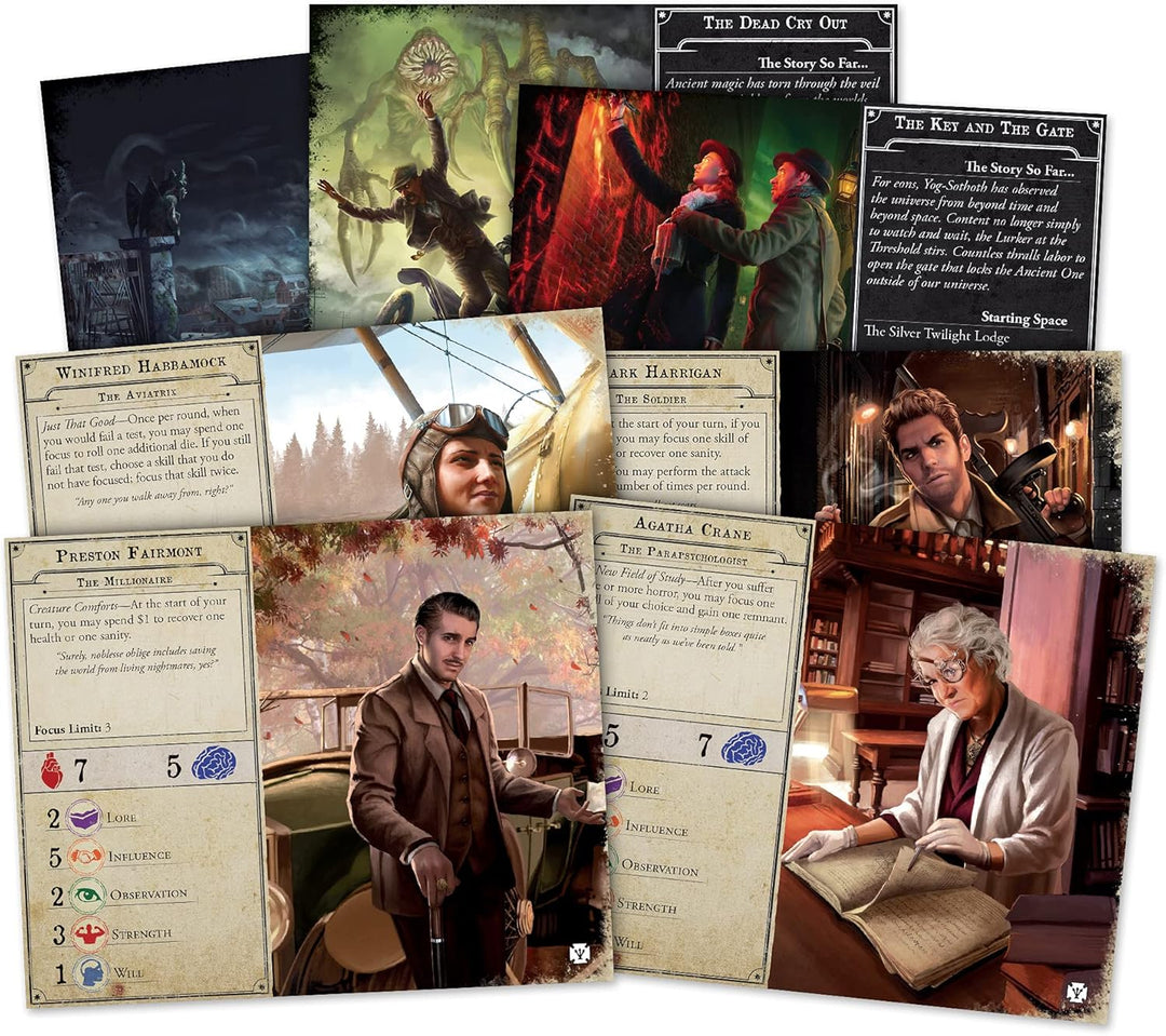 Fantasy Flight Games Arkham Horror Third Edition: Secrets of the Order - 1-6 Player Board Game (FFGAHB06)