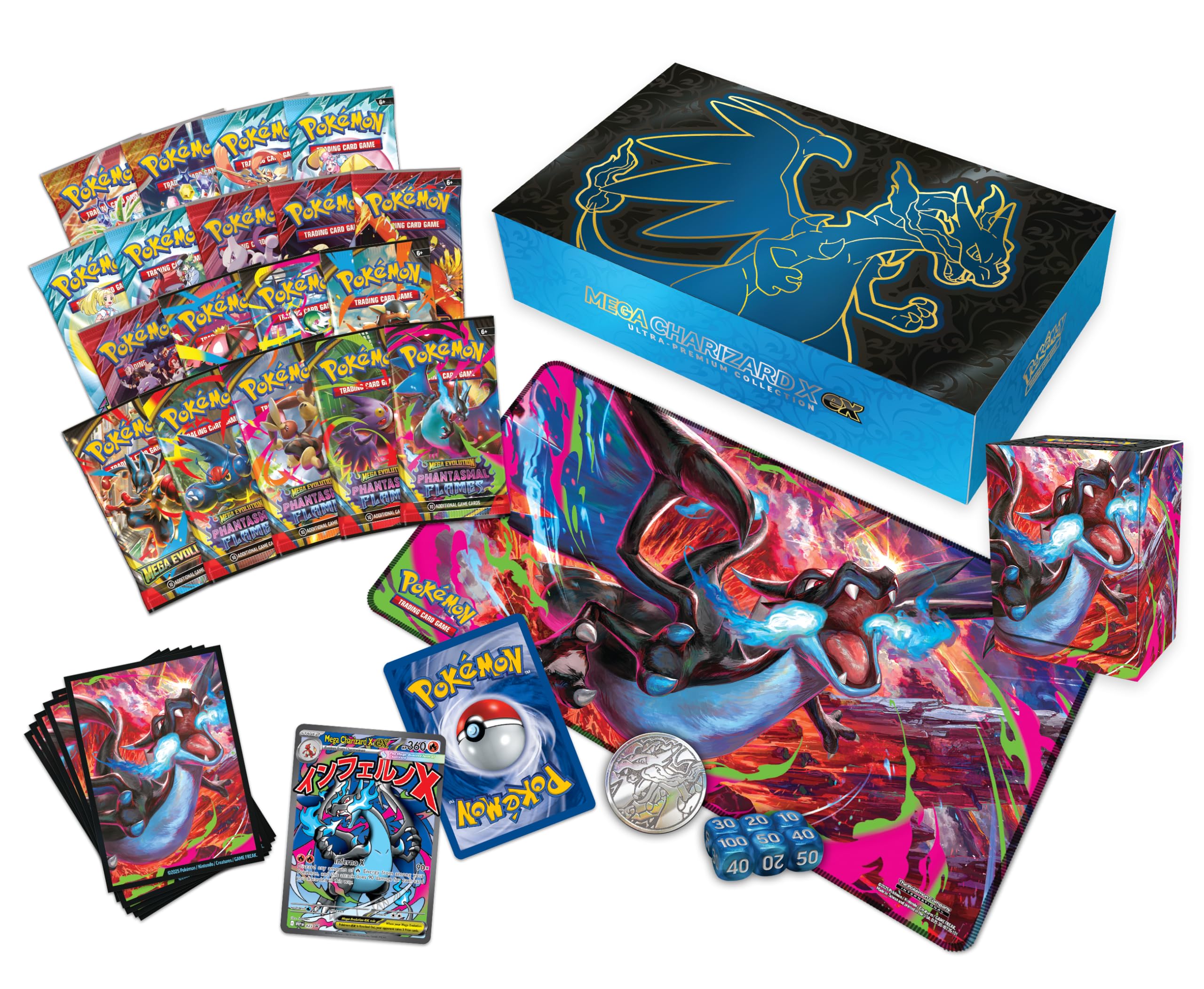Pokémon TCG: Mega Charizard X ex Ultra-Premium Collection 9