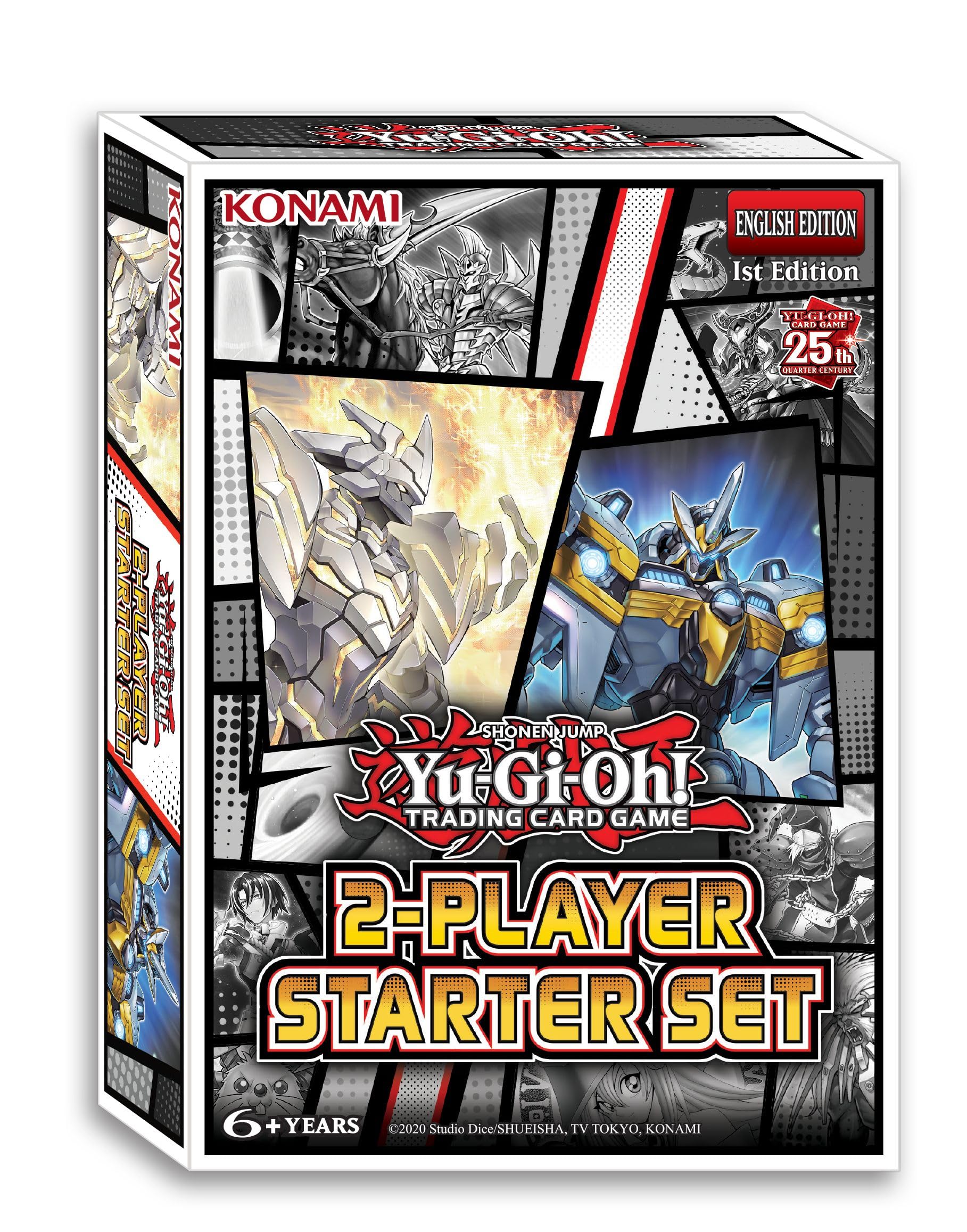 Yu-Gi-Oh! Trading Card Game 2 Player Starter Set | 2 Decks | Includes Comic Guide 1